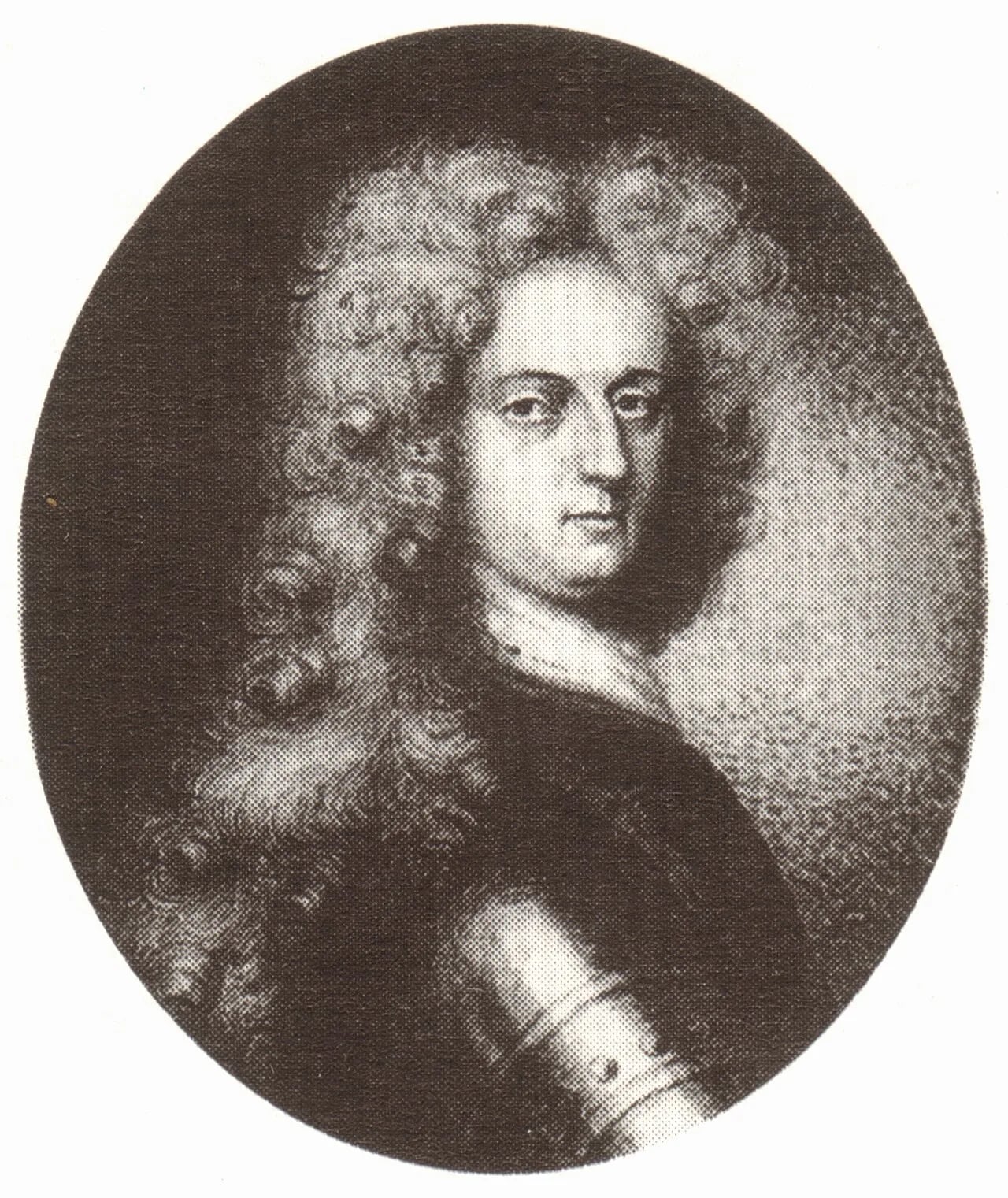 Porträt von Adam Adamowitsch Weide (1667–1720) – Gedenkseite