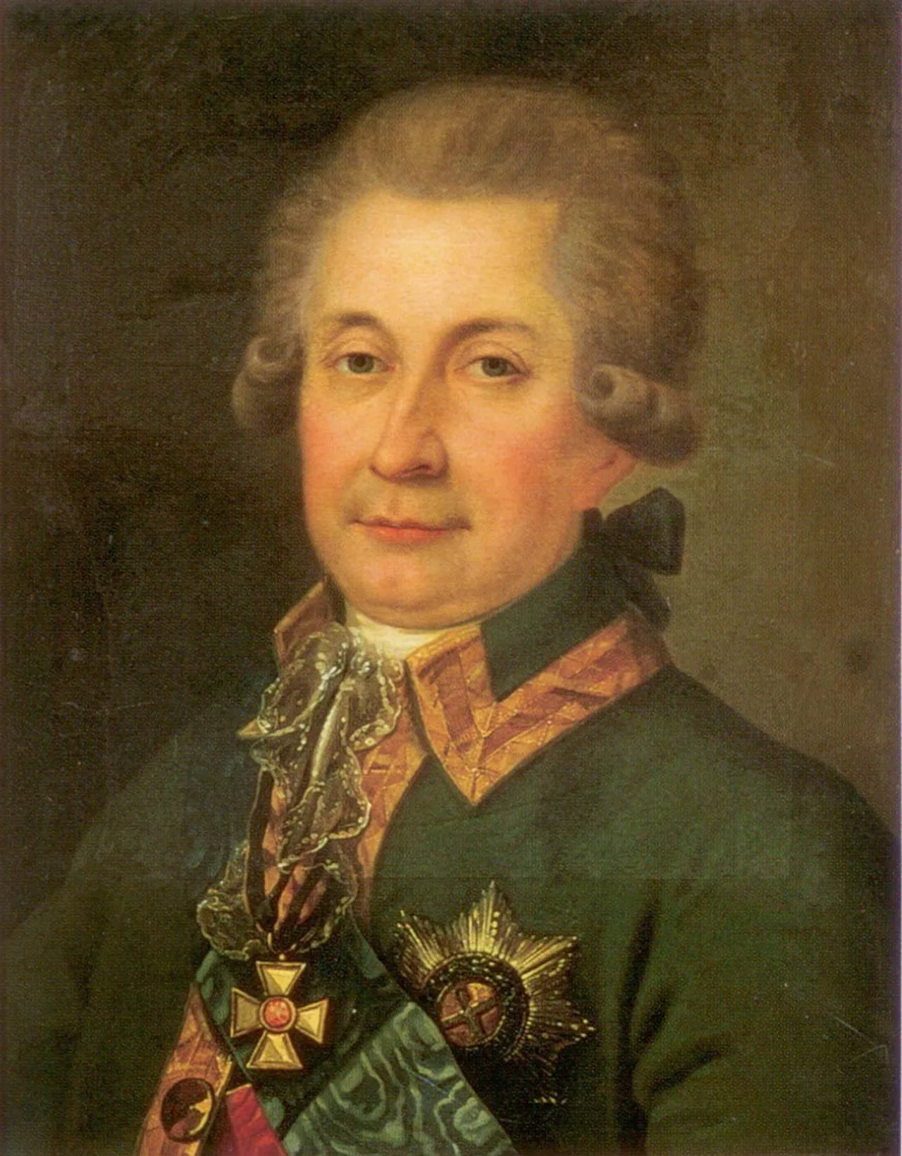 Porträt von Juri Wladimirowitsch Dolgorukow (1740–1830) – Gedenkseite