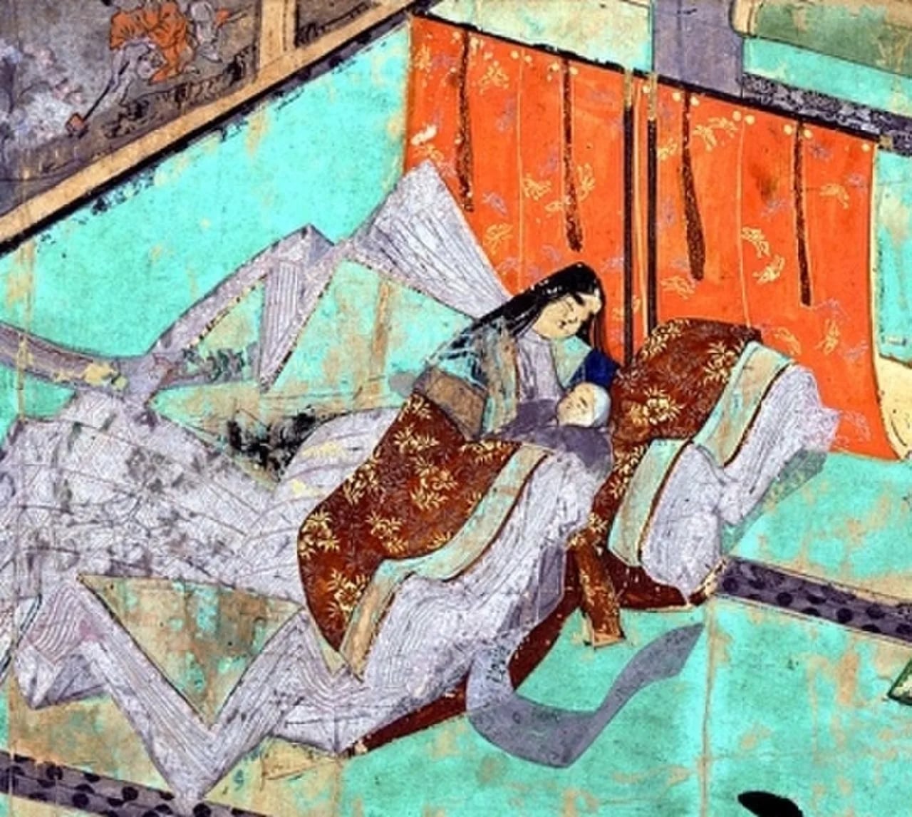 Porträt von Go-Ichijō (1008–1036) – Gedenkseite