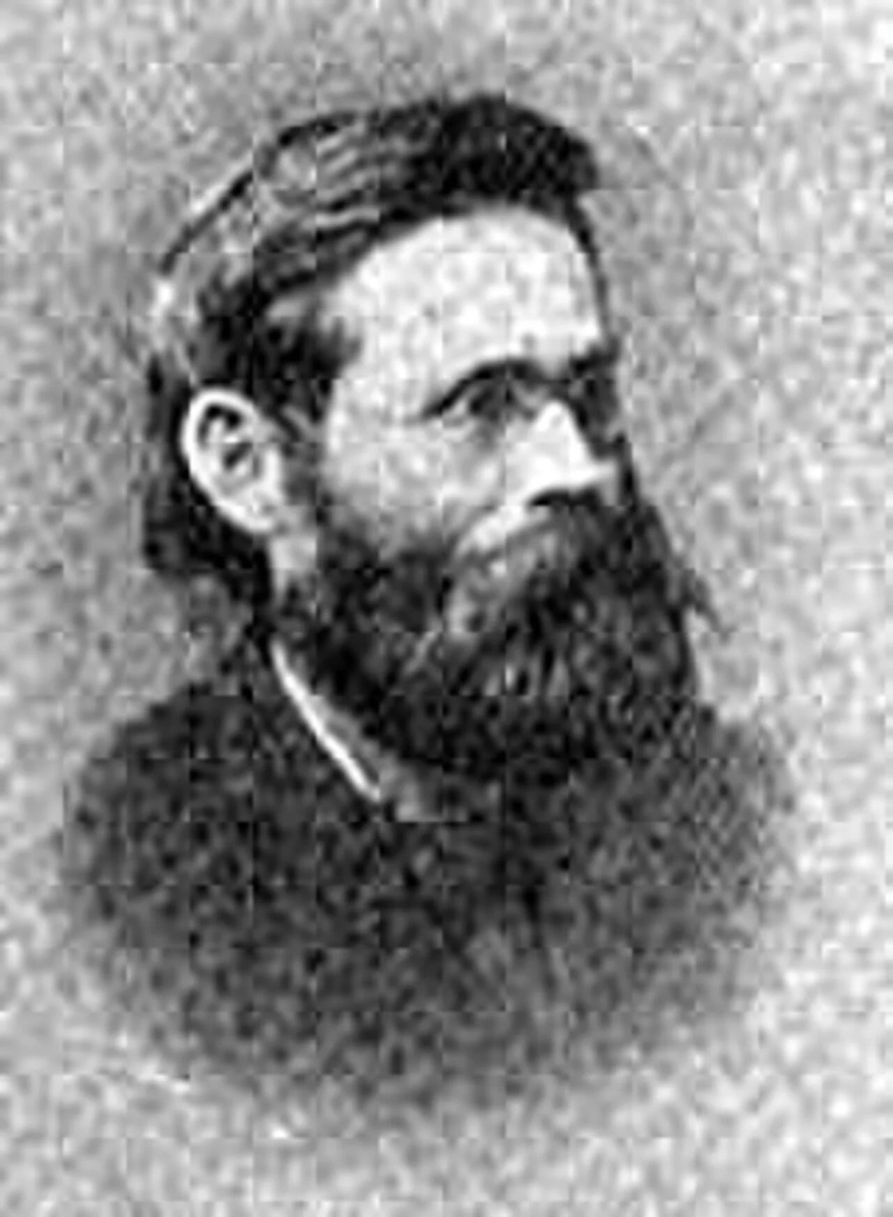 Porträt von János Karl (1842–1882) – Gedenkseite