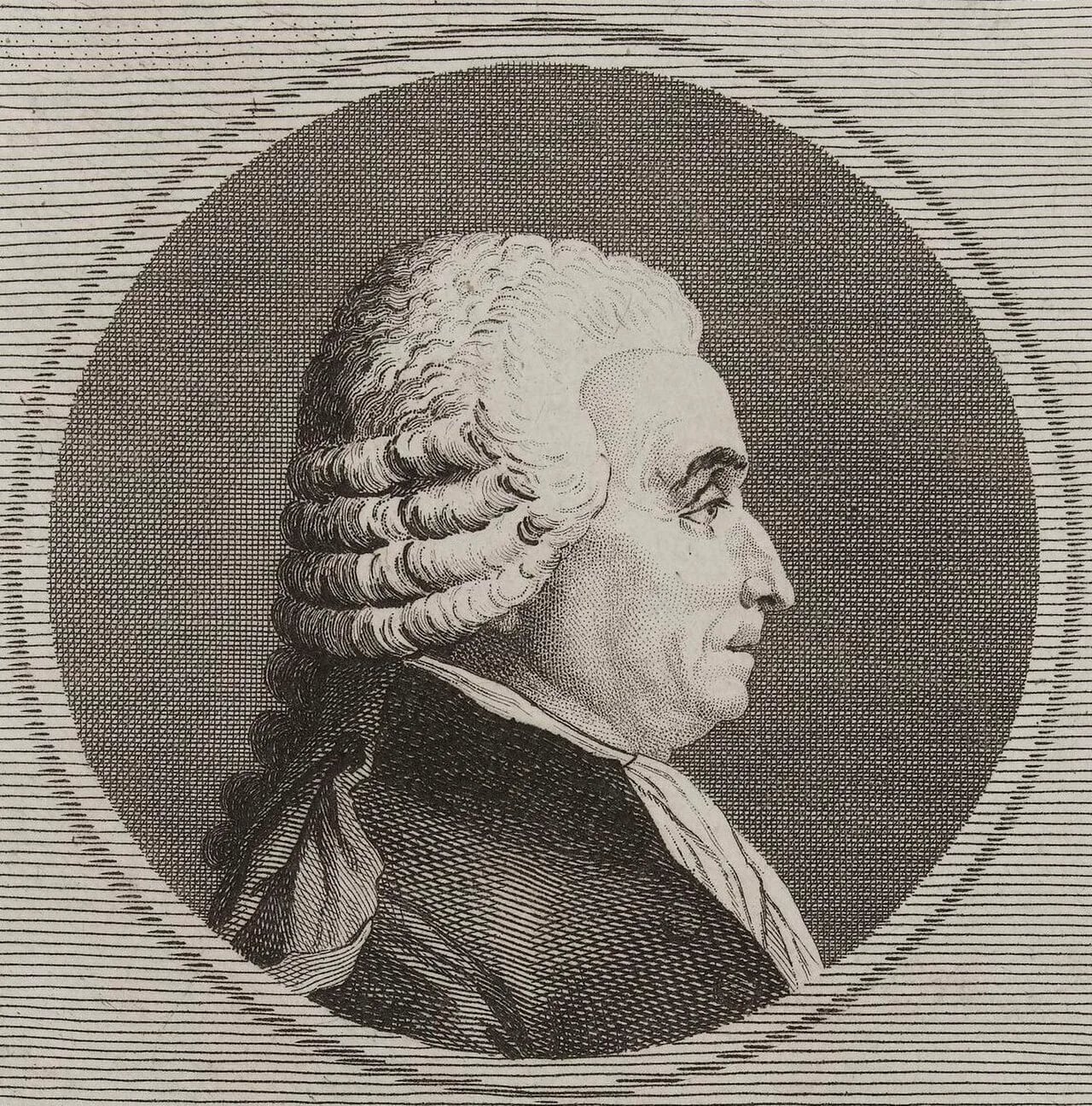 Porträt von François Louis Hutteau (1729–1807) – Gedenkseite