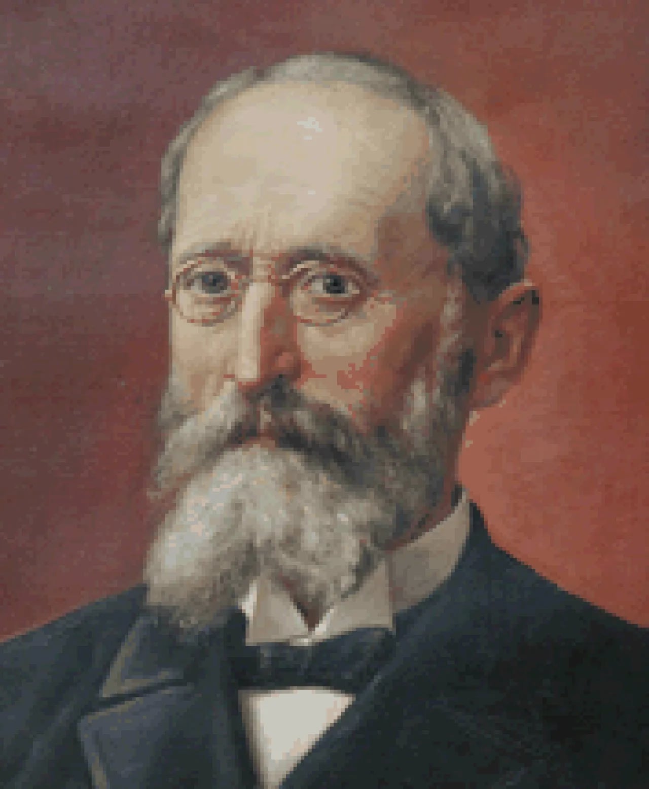 Porträt von Felice Garelli (1831–1903) – Gedenkseite