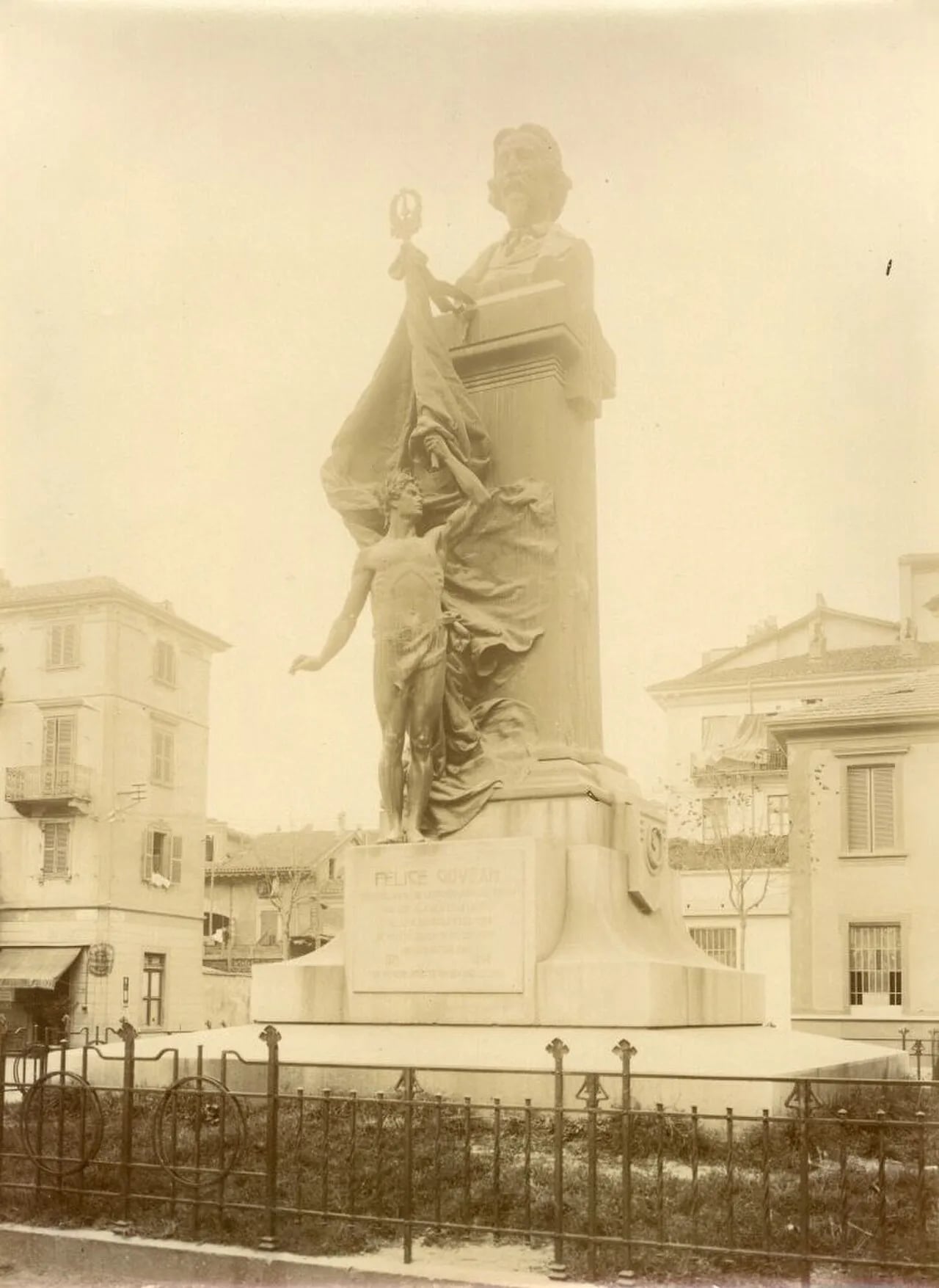 Portrait of Felice Govean (1819–1898) – memorial page
