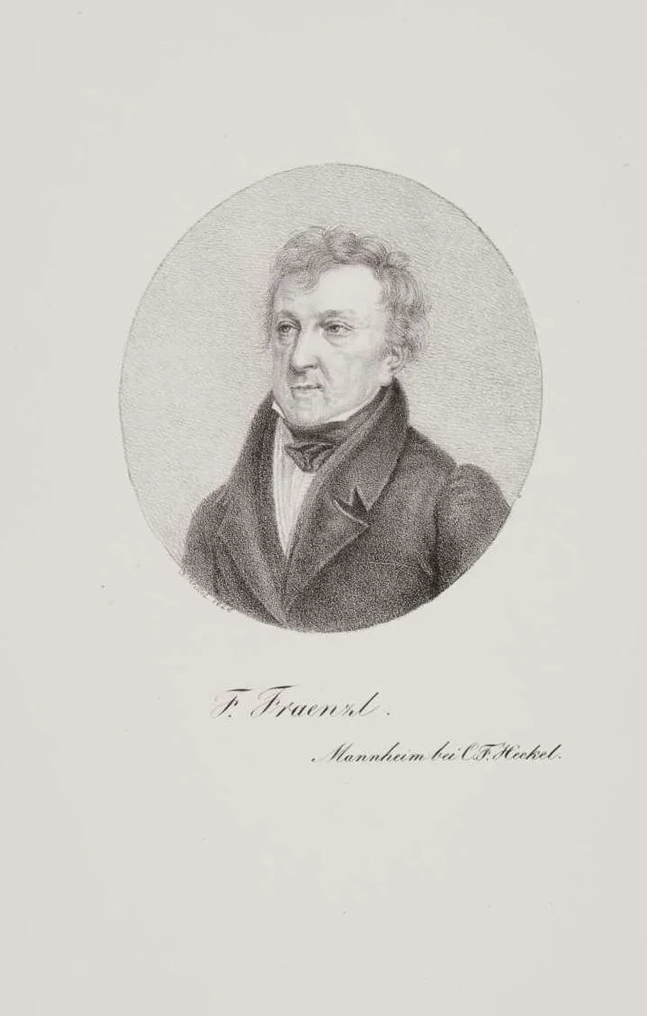 Porträt von Ferdinand Fränzl (1767–1833) – Gedenkseite