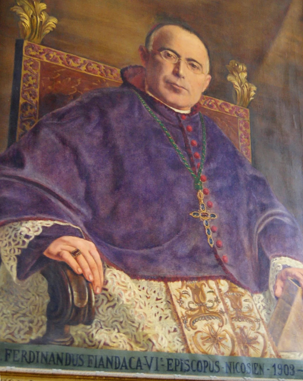 Portrait of Ferdinando Fiandaca (1857–1941) – memorial page
