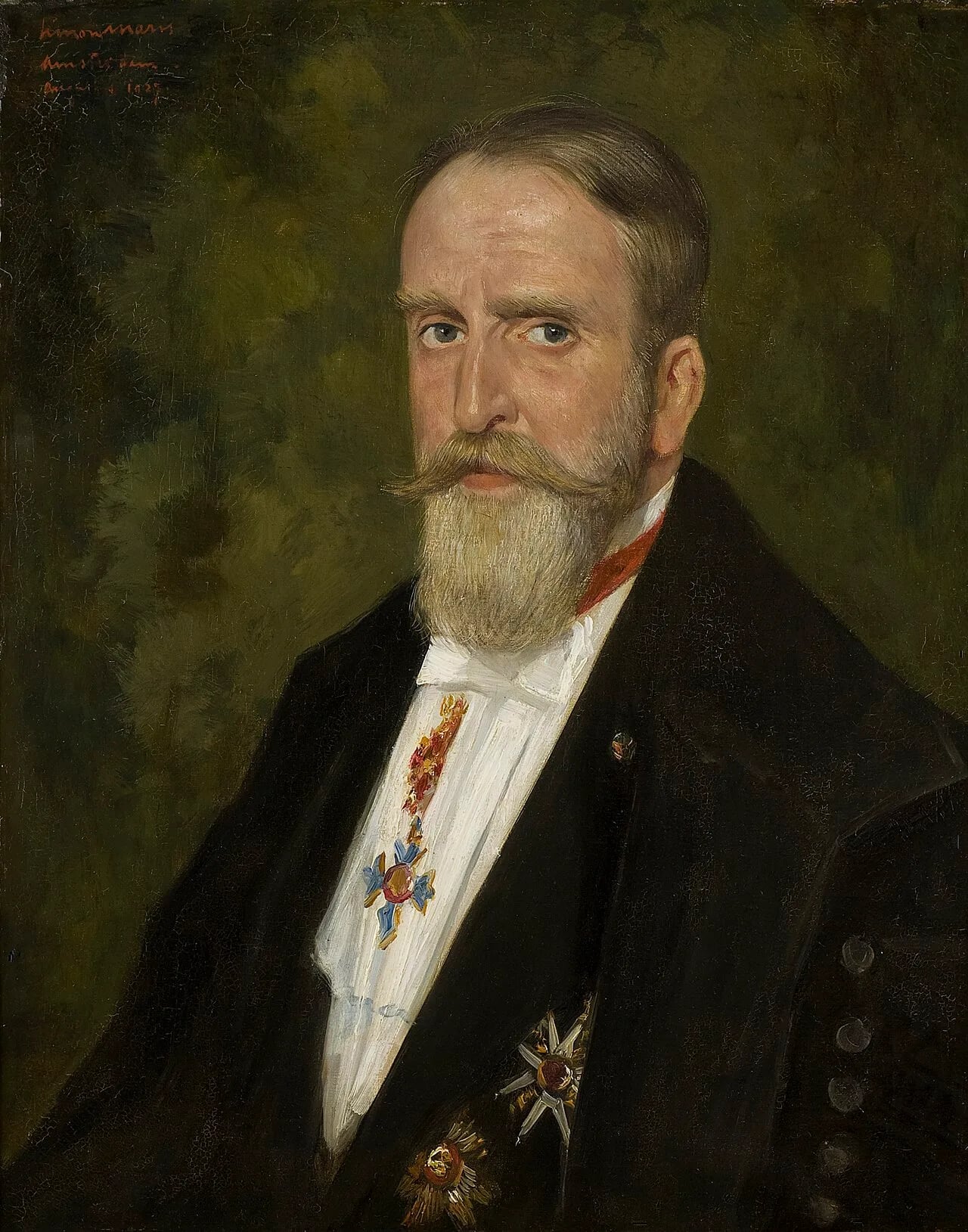 Porträt von Jan Simon van der Aa (1865–1944) – Gedenkseite