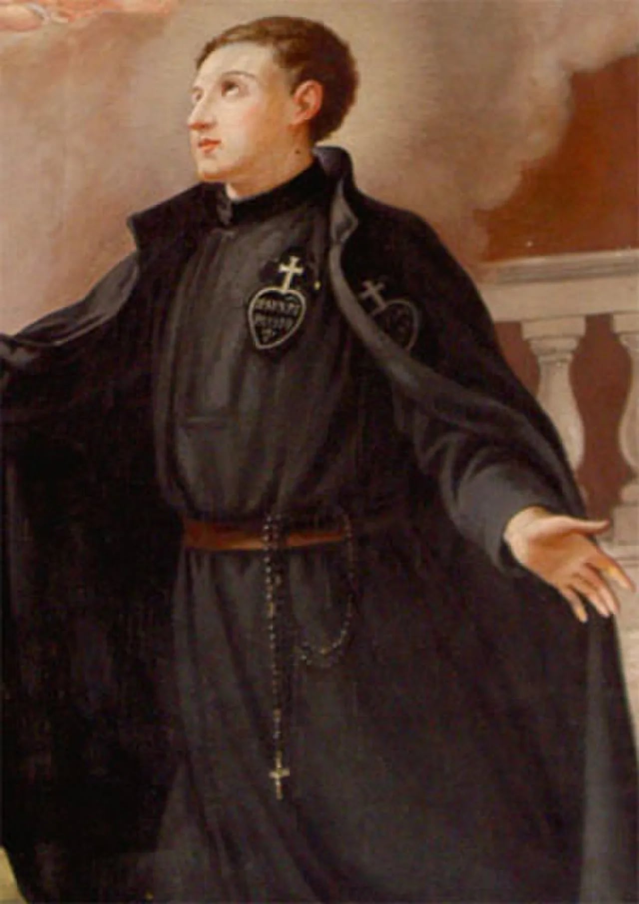 Porträt von Gabriel von der Schmerzhaften Jungfrau (1838–1862) – Gedenkseite