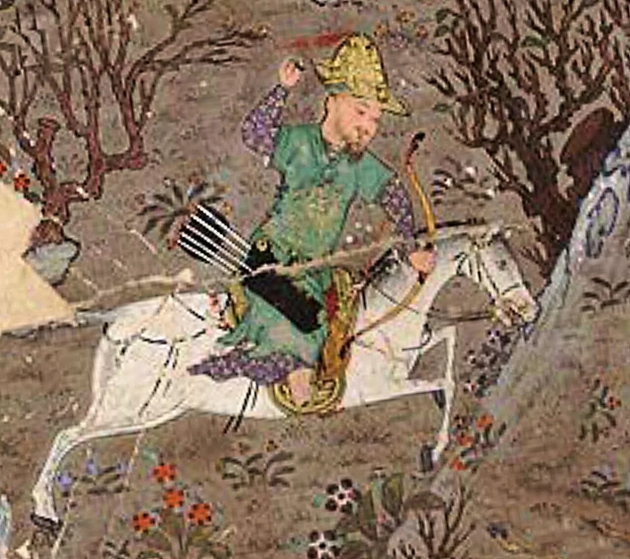 Porträt von Uzun Hasan (1423–1478) – Gedenkseite