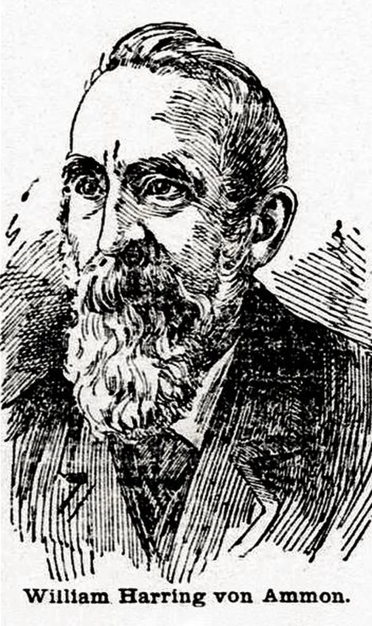 Porträt von William Harring (1811–1894) – Gedenkseite