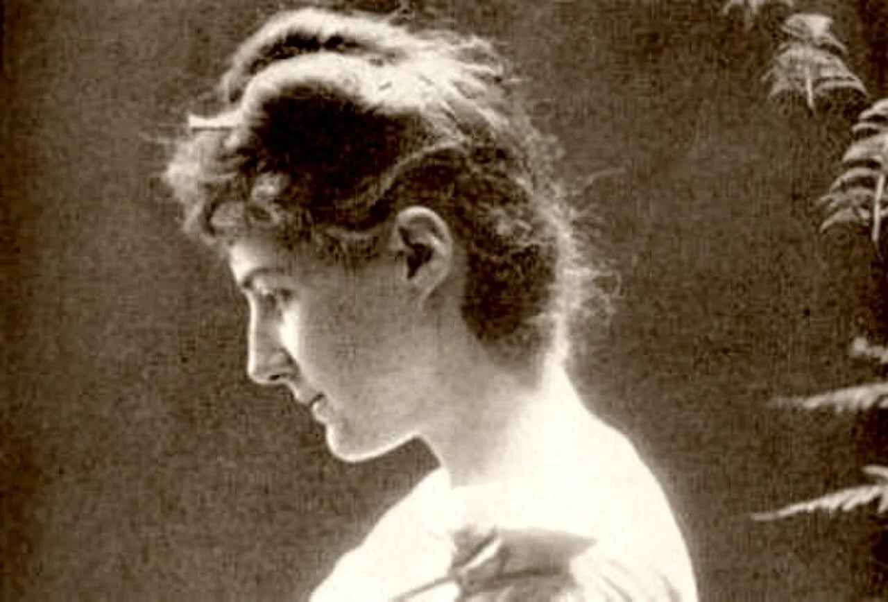 Portrait of Florence Balcombe (1858–1937) – memorial page