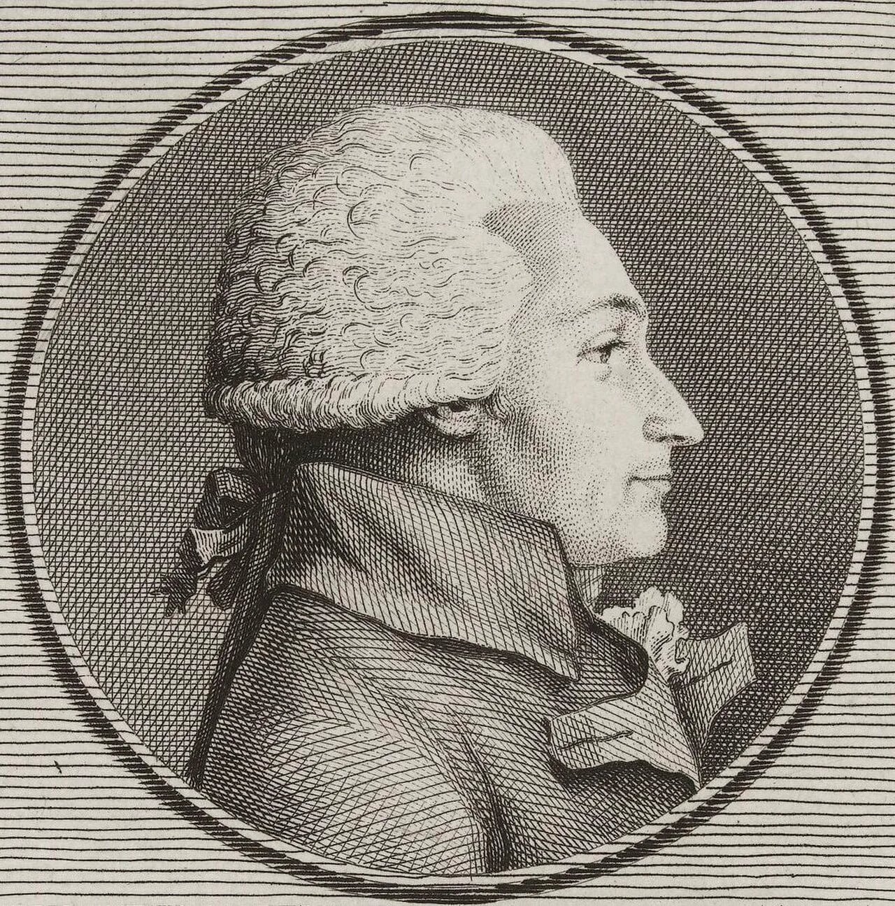 Porträt von Jean Mauriet de Flory (1755–1838) – Gedenkseite
