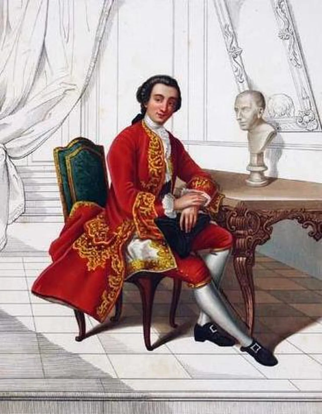 Portrait of Francesco Camillo VII Massimo (1730–1801) – memorial page