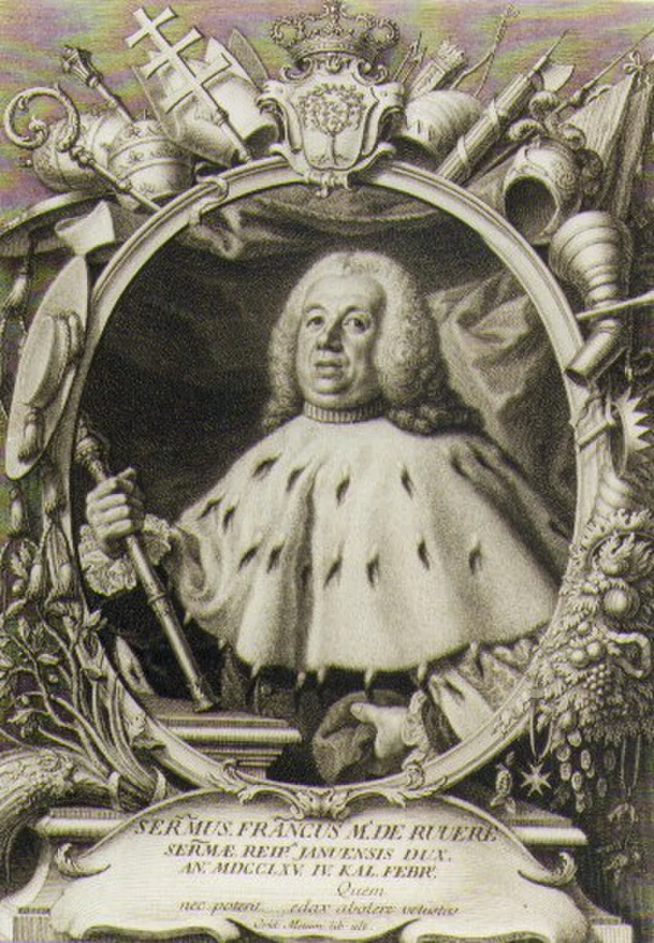 Portrait of Francesco Maria Della Rovere (1695–1768) – memorial page