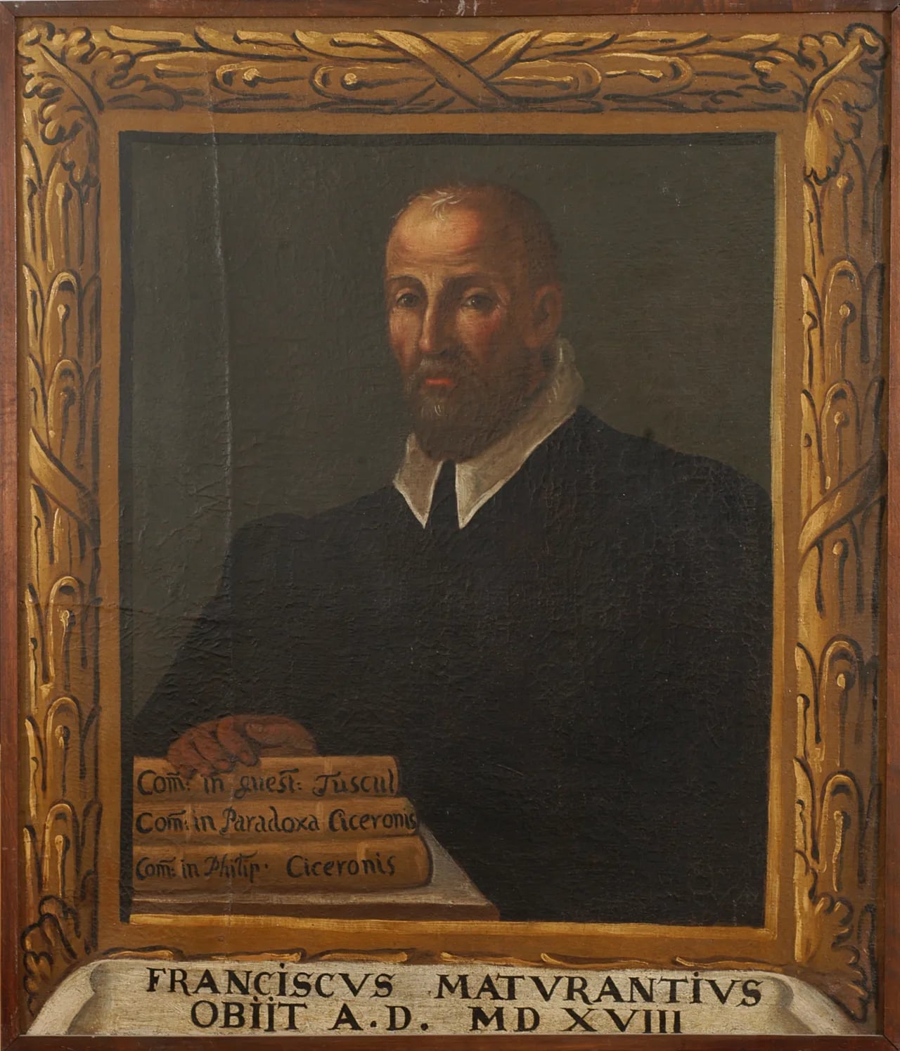 Porträt von Francesco Maturanzio (1443–1518) – Gedenkseite