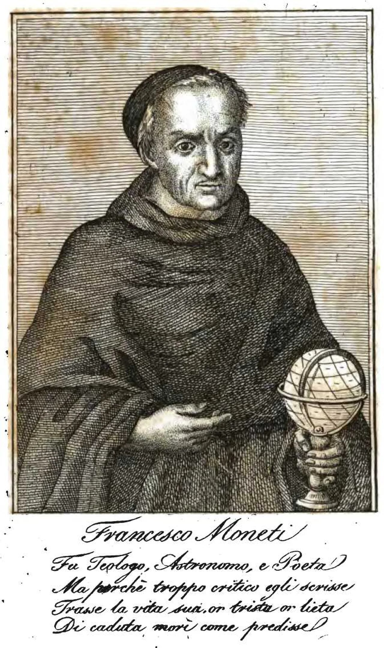 Porträt von Francesco Moneti (1635–1712) – Gedenkseite