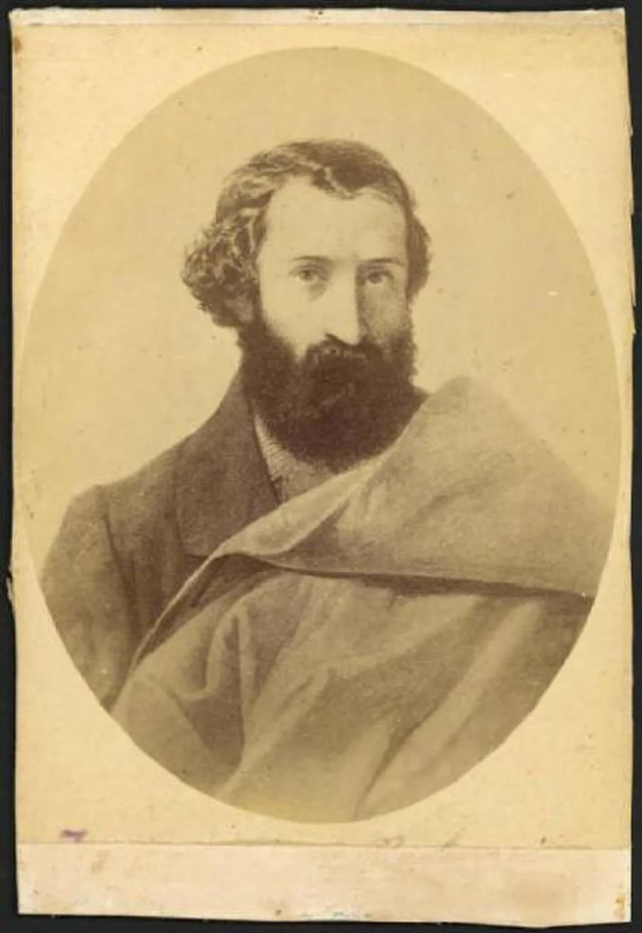 Portrait of Francesco Montanari (1822–1860) – memorial page