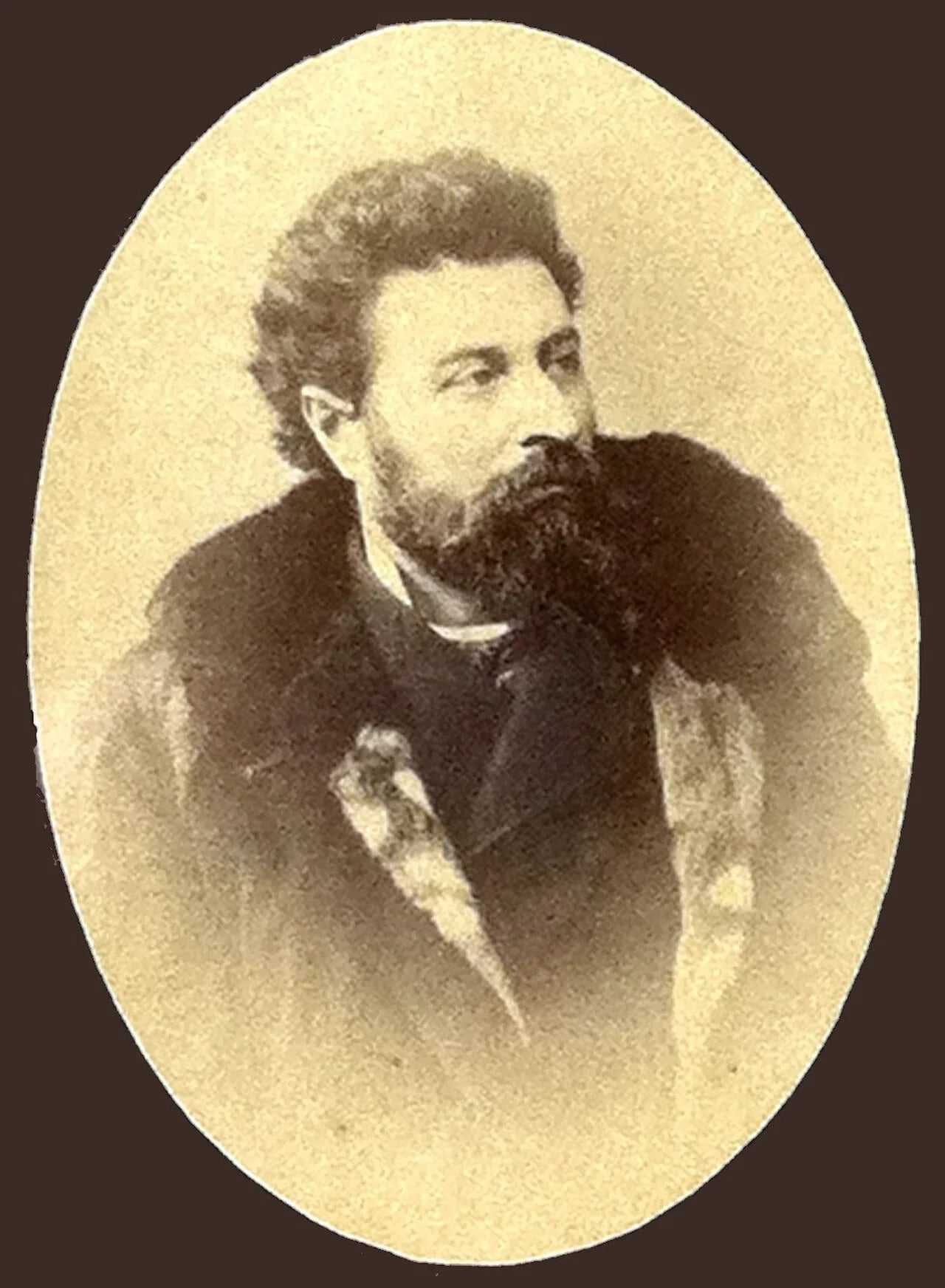 Porträt von Francesco Petronio (1840–1895) – Gedenkseite