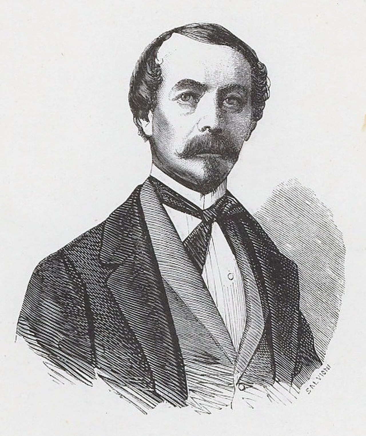 Portrait of Francesco Restelli (1814–1890) – memorial page