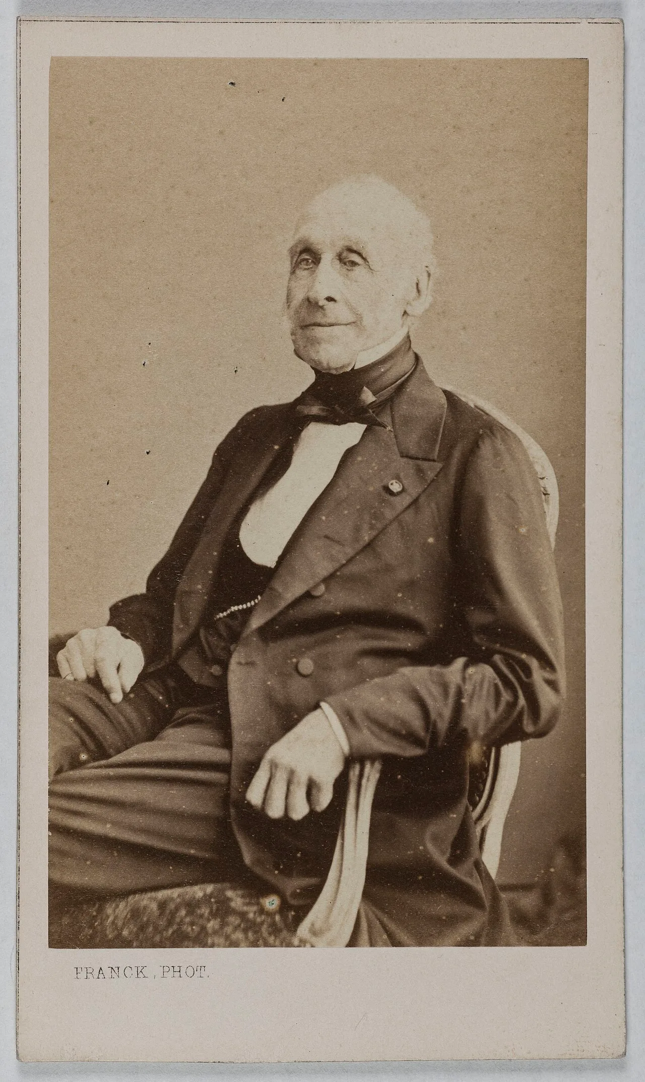 Porträt von Charles-Joseph de Flahaut (1785–1870) – Gedenkseite