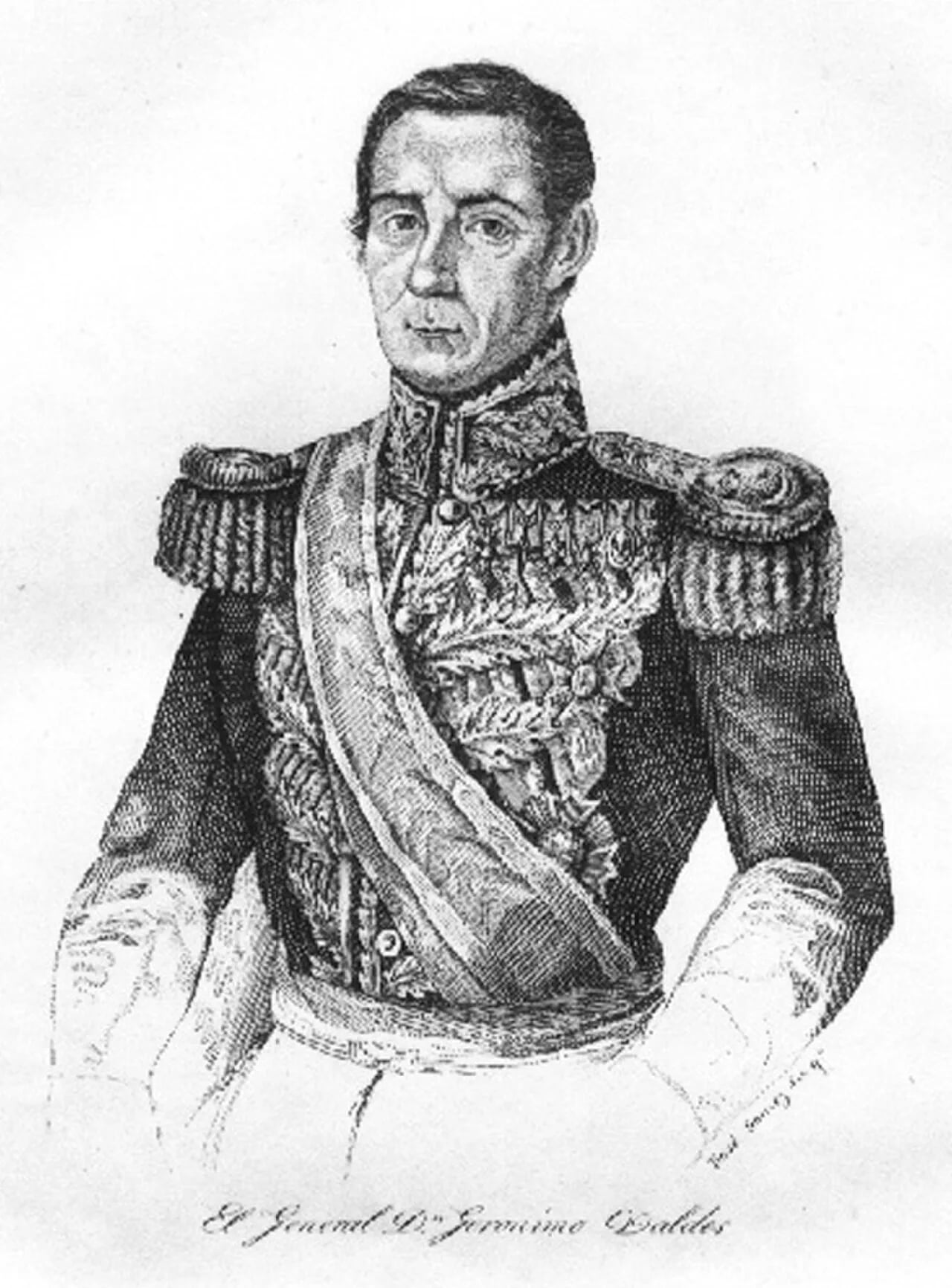 Portrait of Jerónimo Valdés (1784–1855) – memorial page