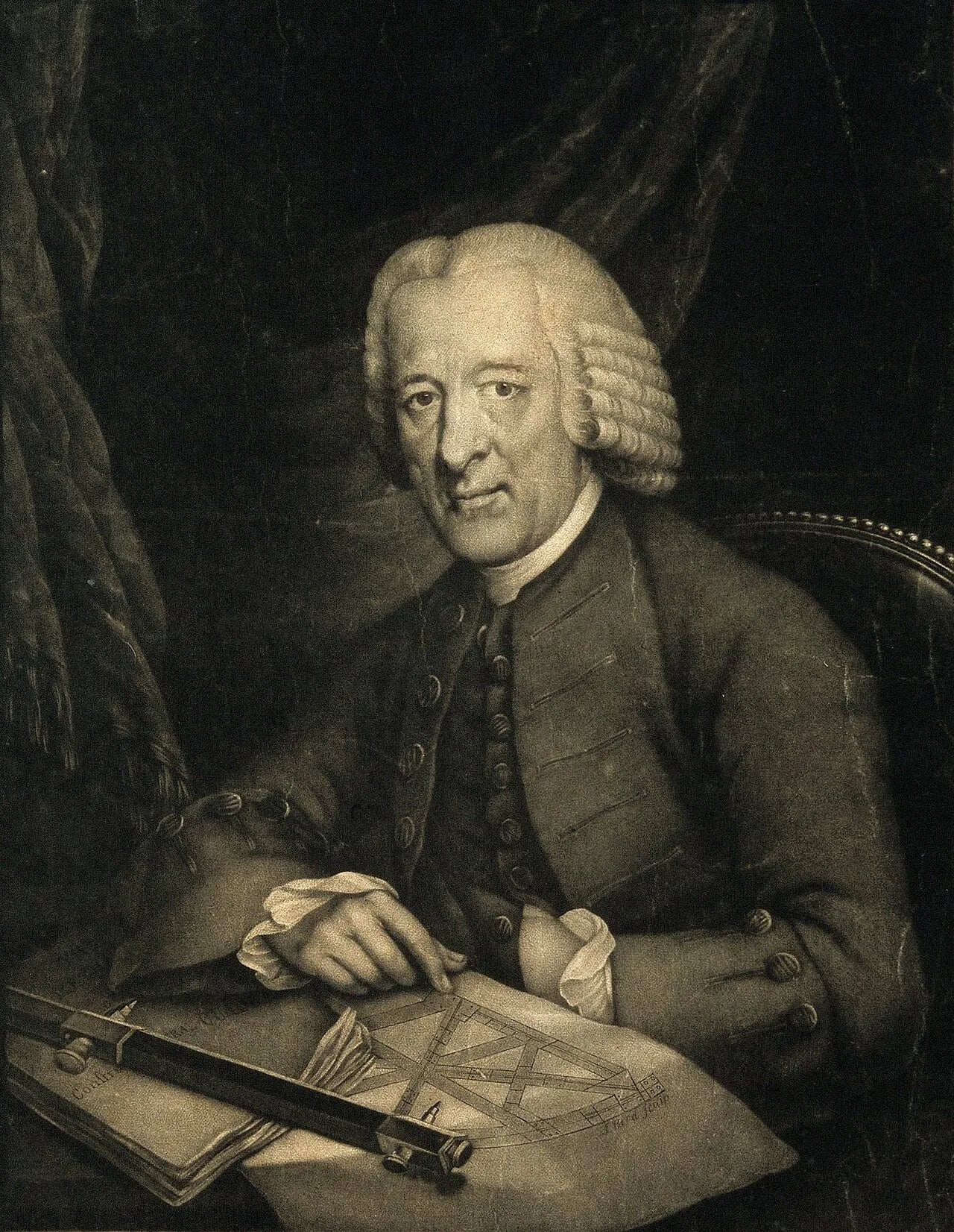 Portrait of John Bird (1709–1776) – memorial page