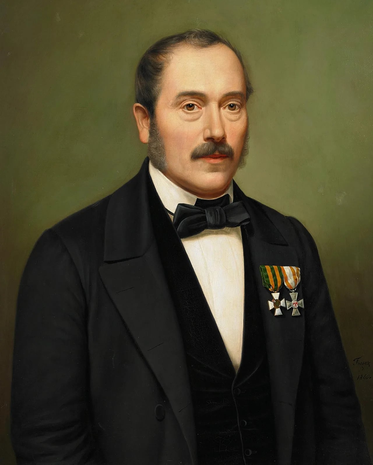 Portrait of Jean-Baptiste Fresez (1800–1867) – memorial page