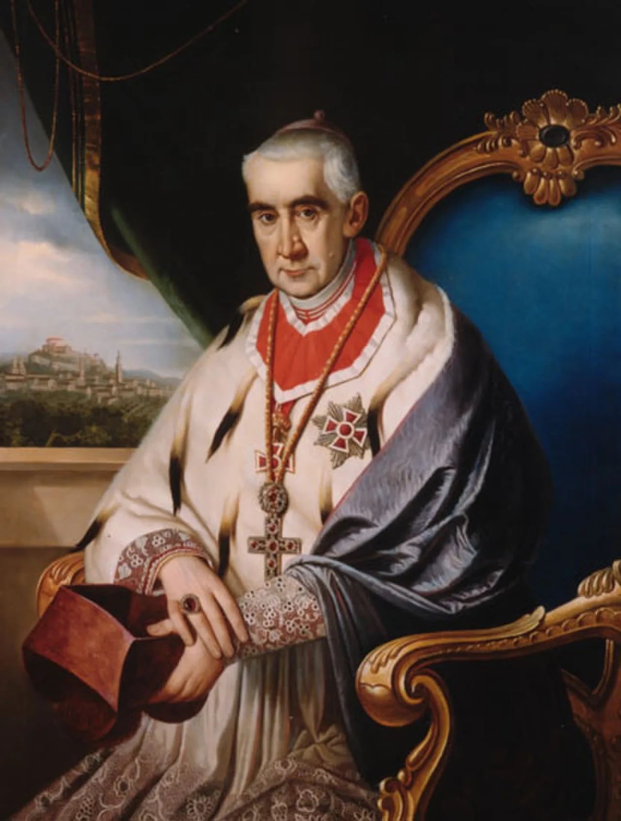 Portrait of Franz Xavier Luschin (1781–1854) – memorial page
