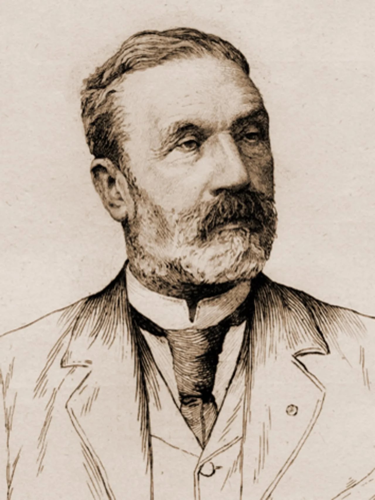 Portrait of Claude Bufnoir (1832–1898) – memorial page