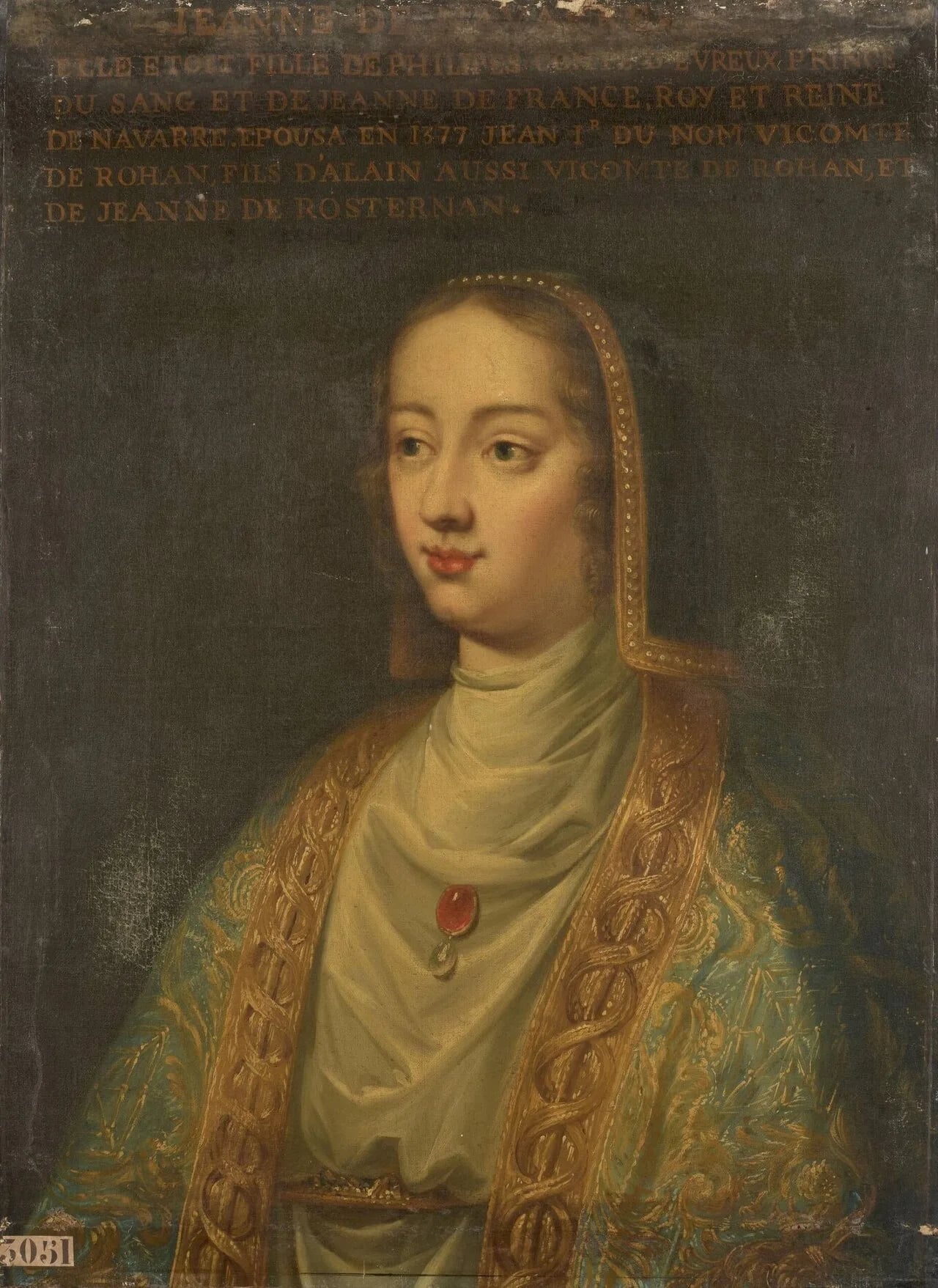 Portrait of Jeanne de Navarre (1339–1403) – memorial page