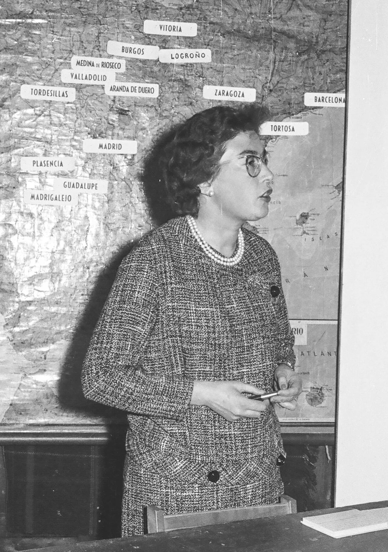 Portrait of Micaela Portilla (1922–2005) – memorial page