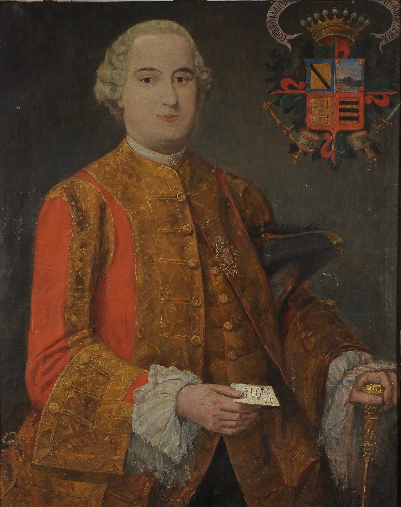 Portrait of Fermín Francisco de Carvajal-Vargas (1722–1797) – memorial page
