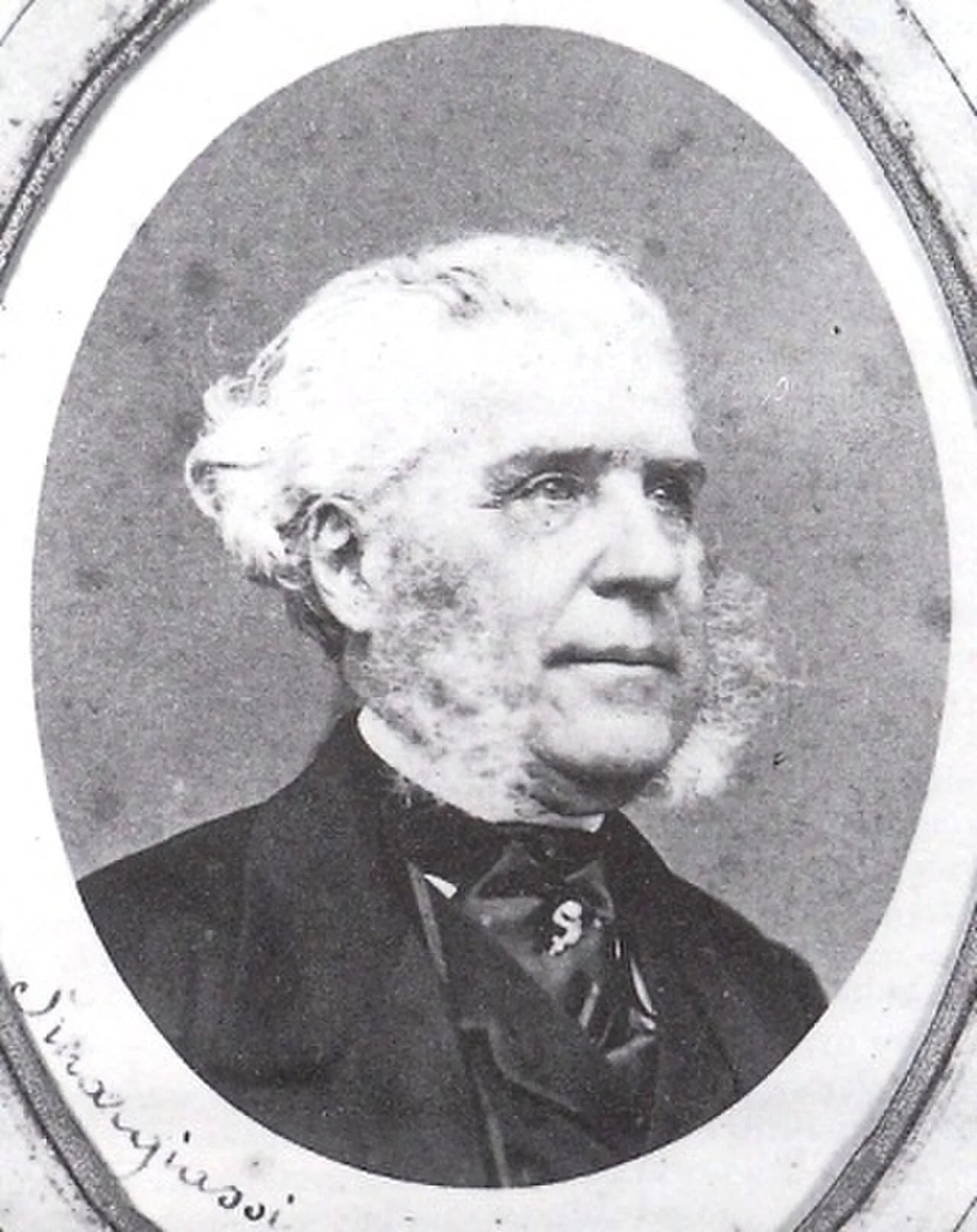 Porträt von Gabriele Smargiassi (1798–1882) – Gedenkseite