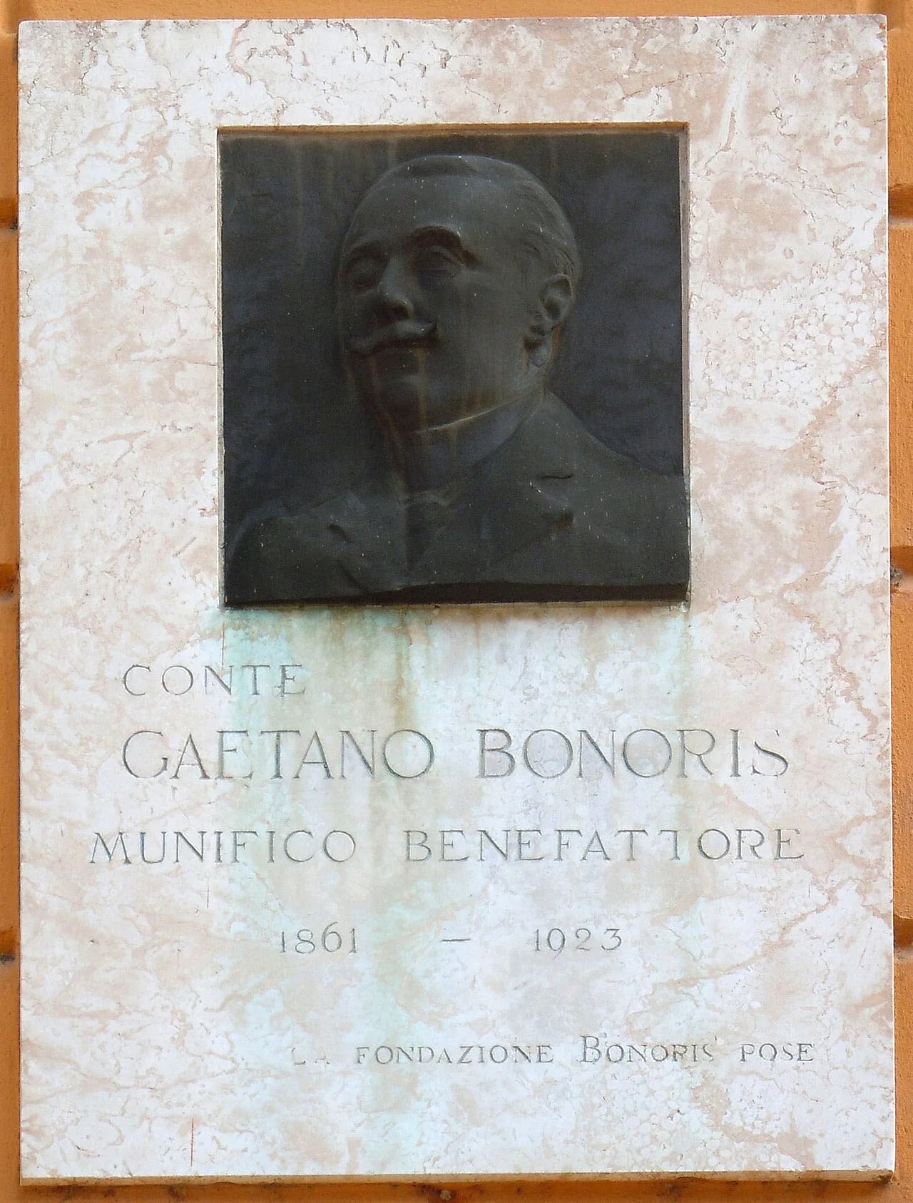 Portrait of Gaetano Bonoris (1861–1923) – memorial page