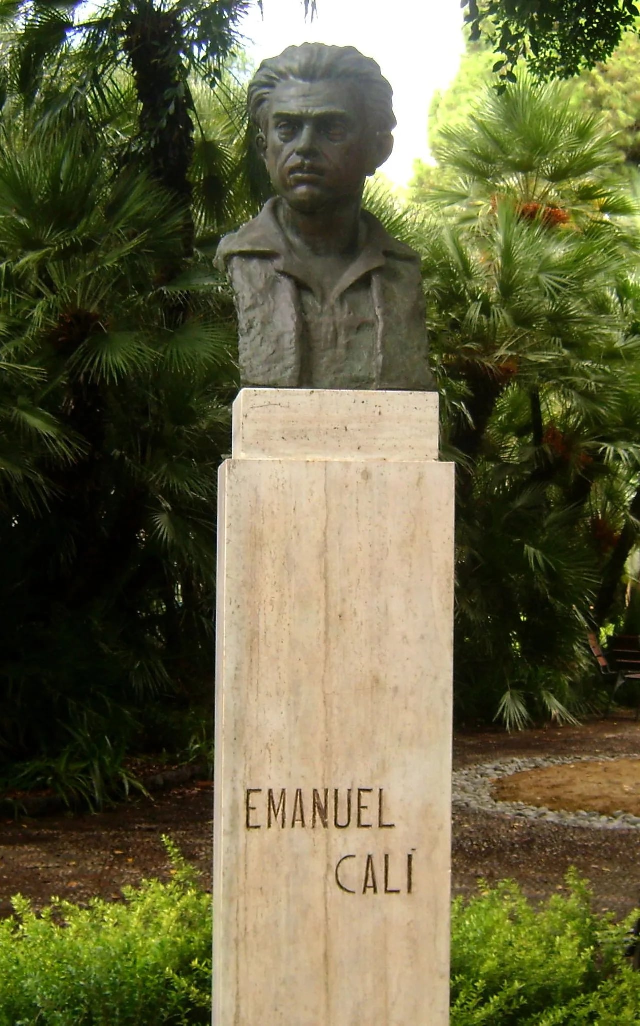 Porträt von Gaetano Emanuel Calì (1885–1936) – Gedenkseite