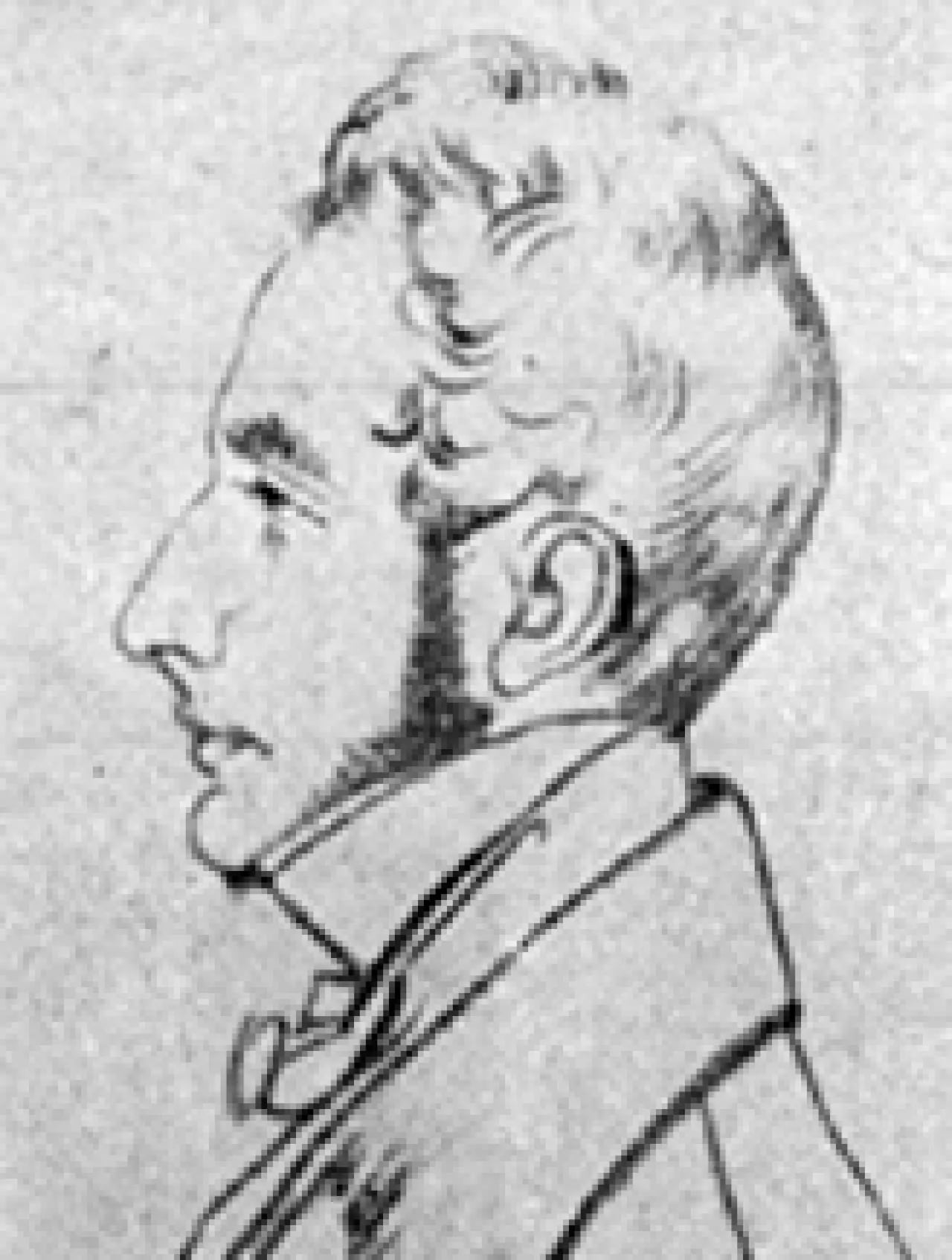 Porträt von Gaetano Giorgini (1795–1874) – Gedenkseite