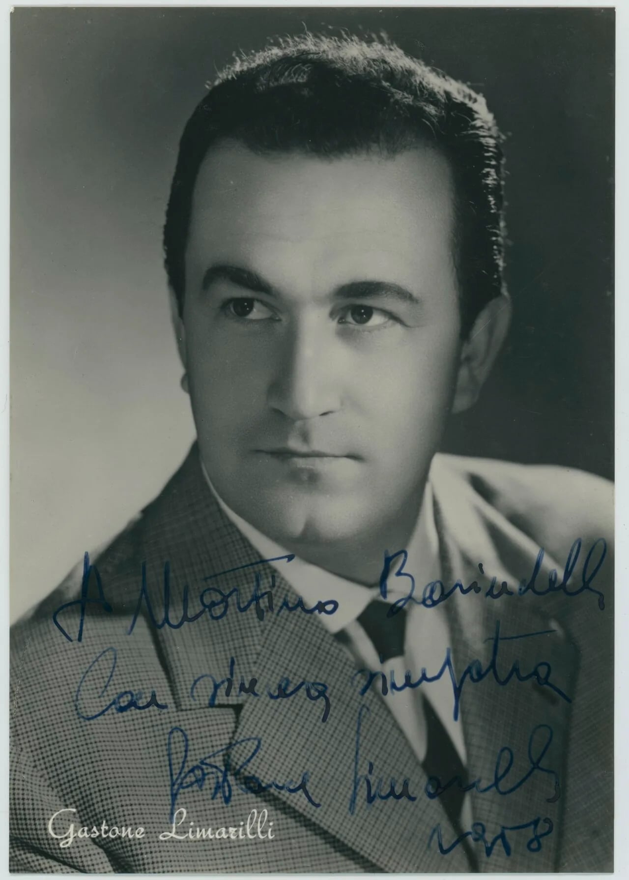 Porträt von Gastone Limarilli (1927–1998) – Gedenkseite
