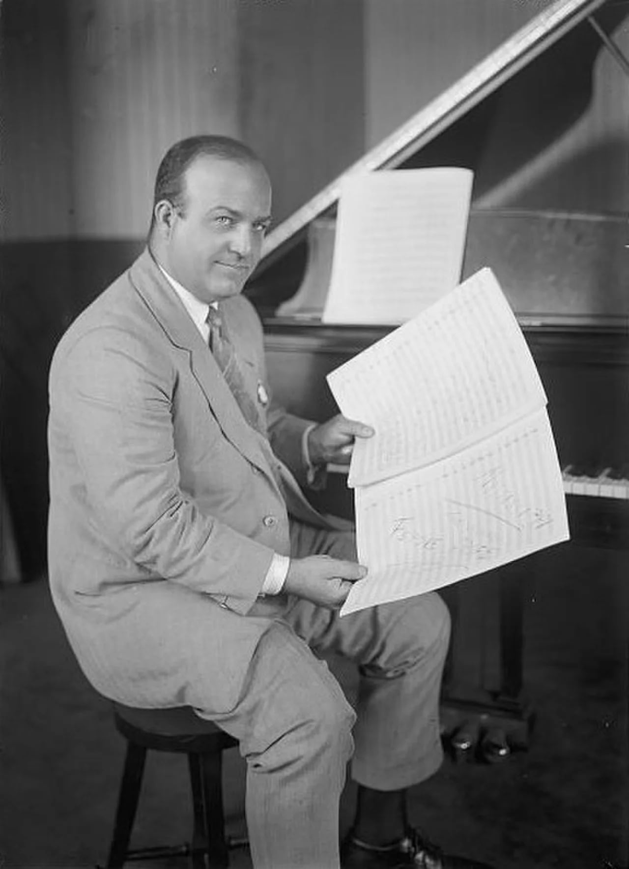 Portrait of Ferde Grofé (1892–1972) – memorial page