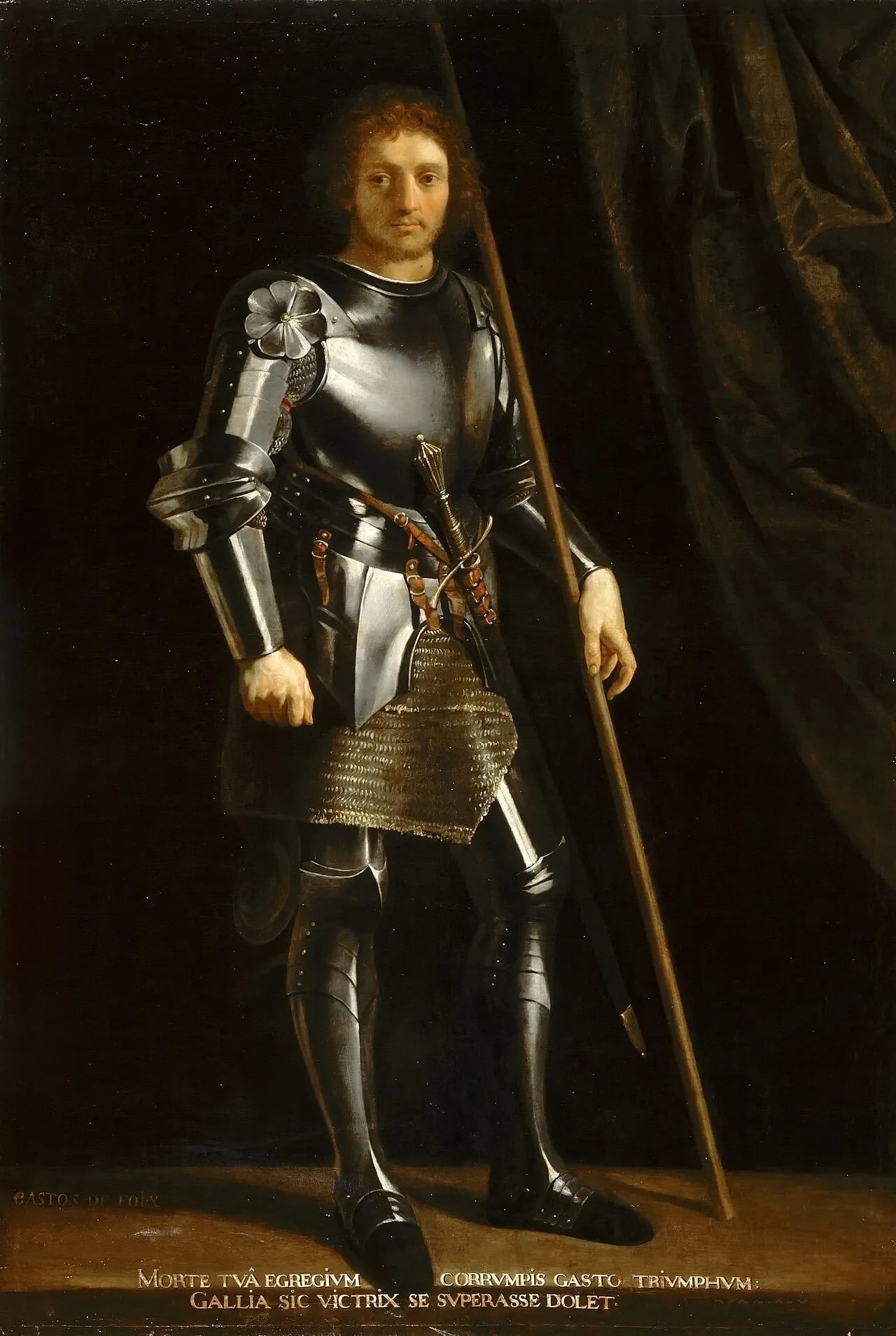Portrait of Gaston de Foix (1489–1512) – memorial page