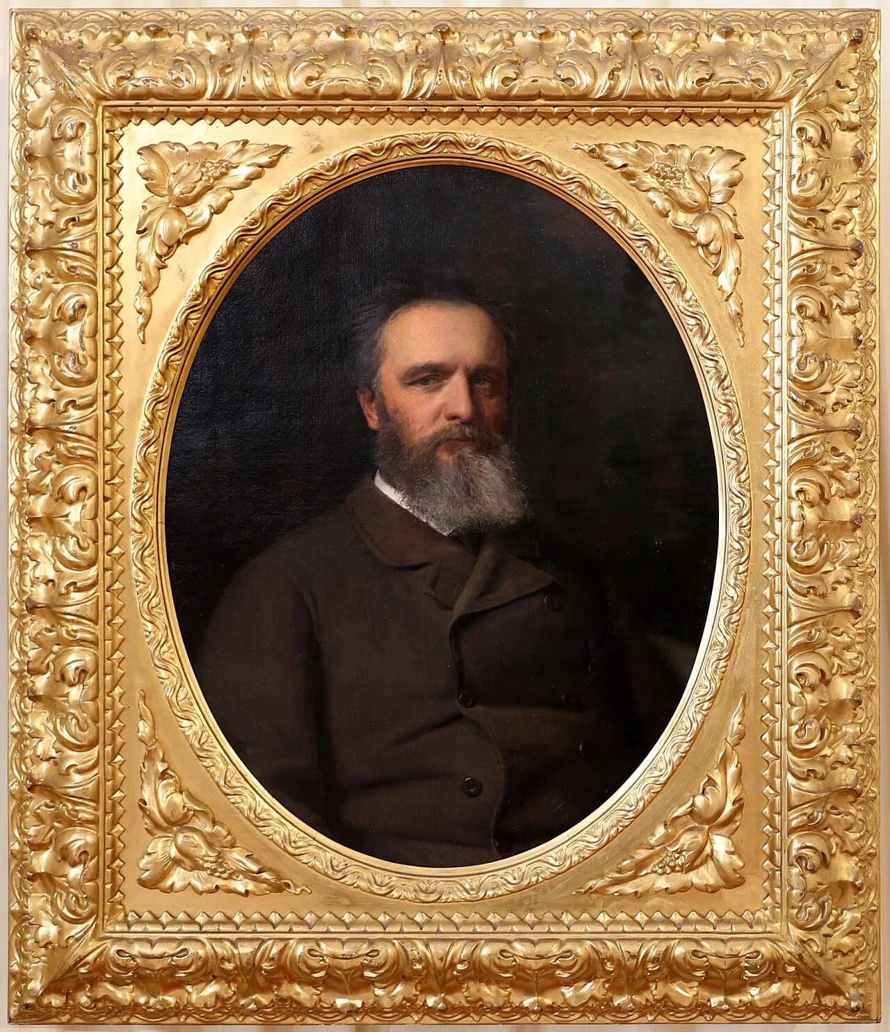 Porträt von Pietro Senno (1831–1904) – Gedenkseite