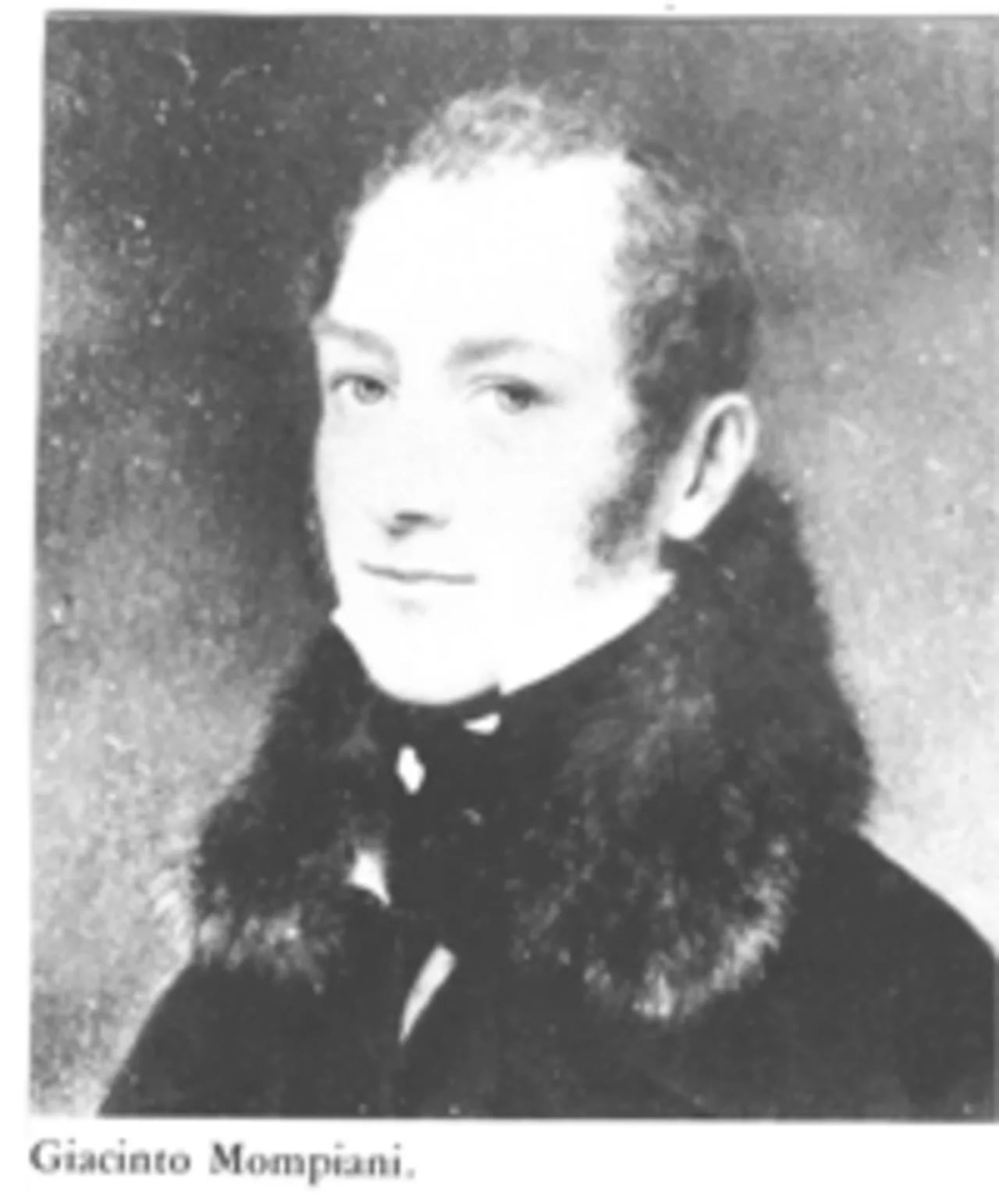 Portrait of Giacinto Mompiani (1785–1855) – memorial page