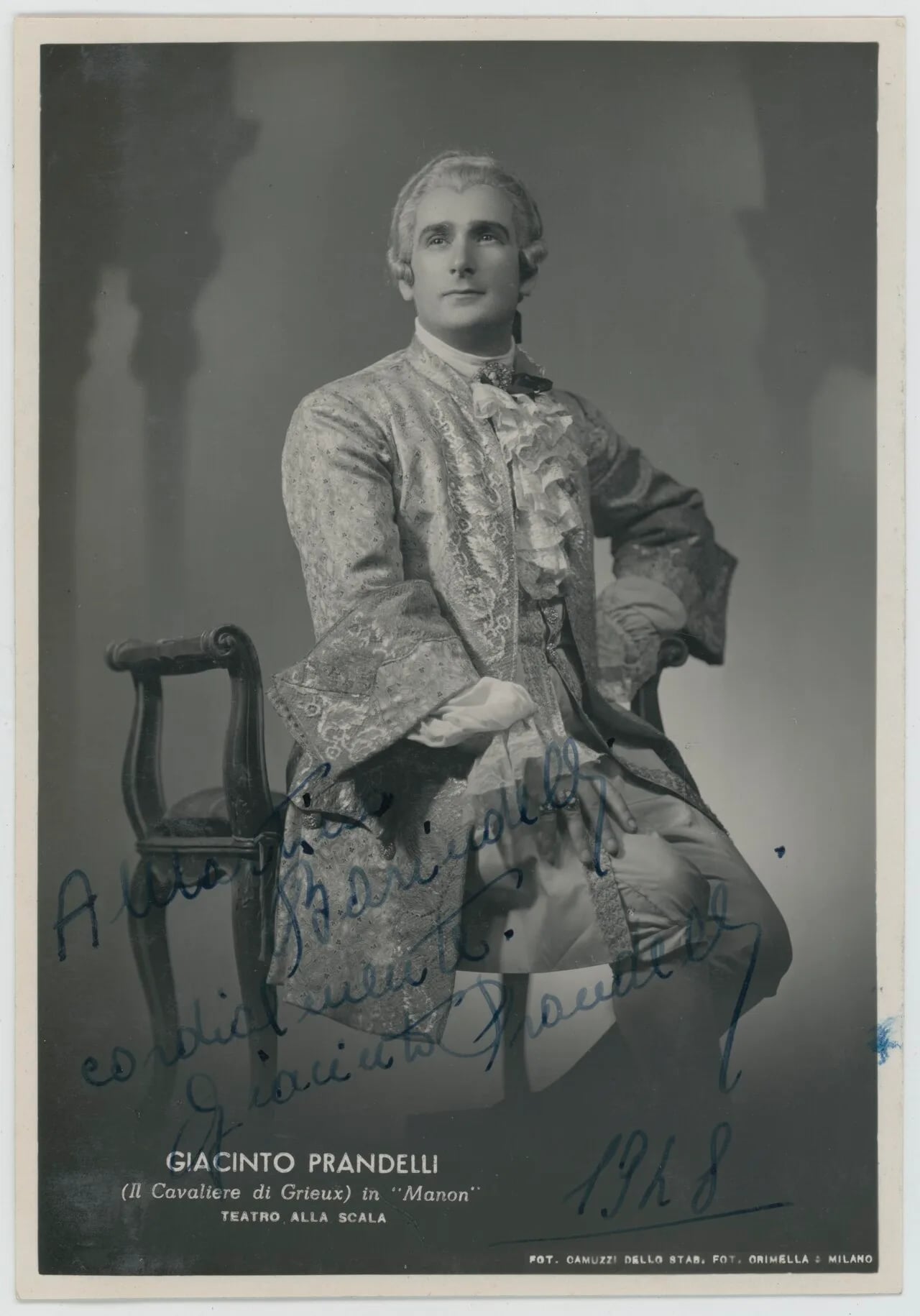 Portrait of Giacinto Prandelli (1914–2010) – memorial page