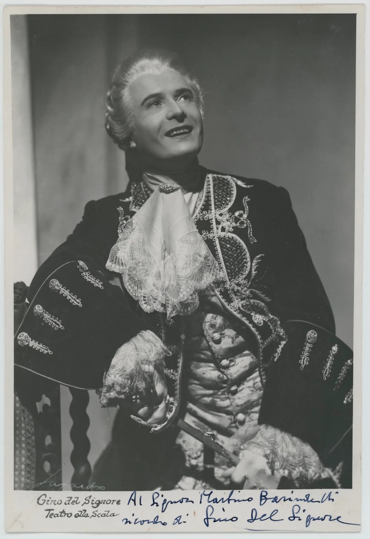 Portrait of Gino Del Signore (1906–1978) – memorial page