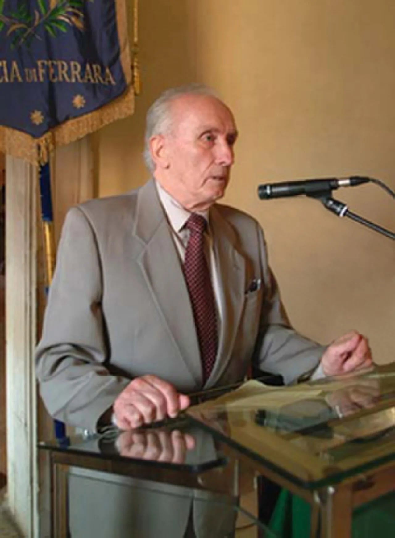 Portrait of Giorgio Franceschini (1921–2012) – memorial page