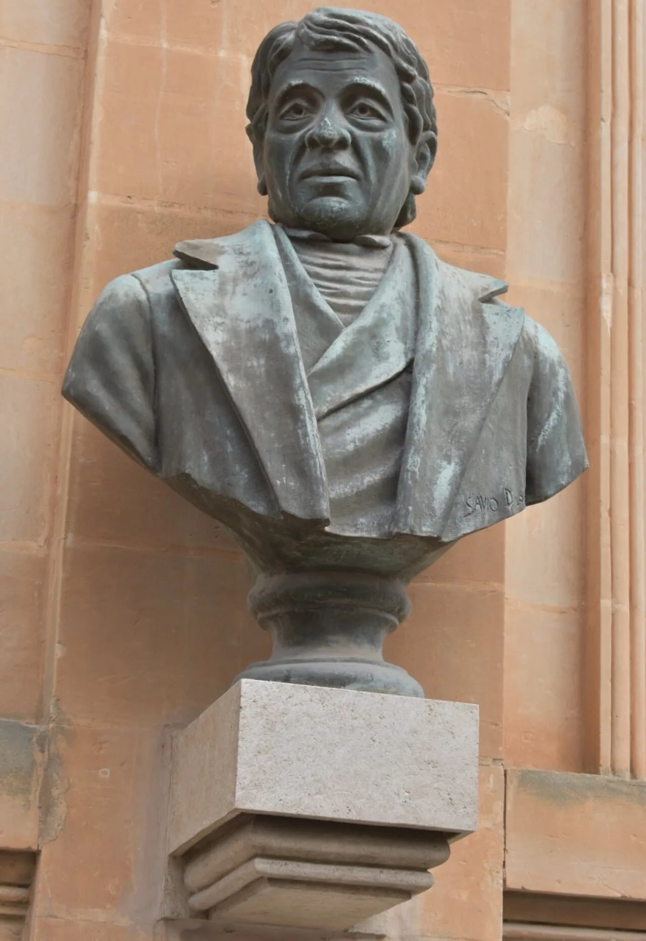 Porträt von Giorgio Grognet de Vassé (1774–1862) – Gedenkseite