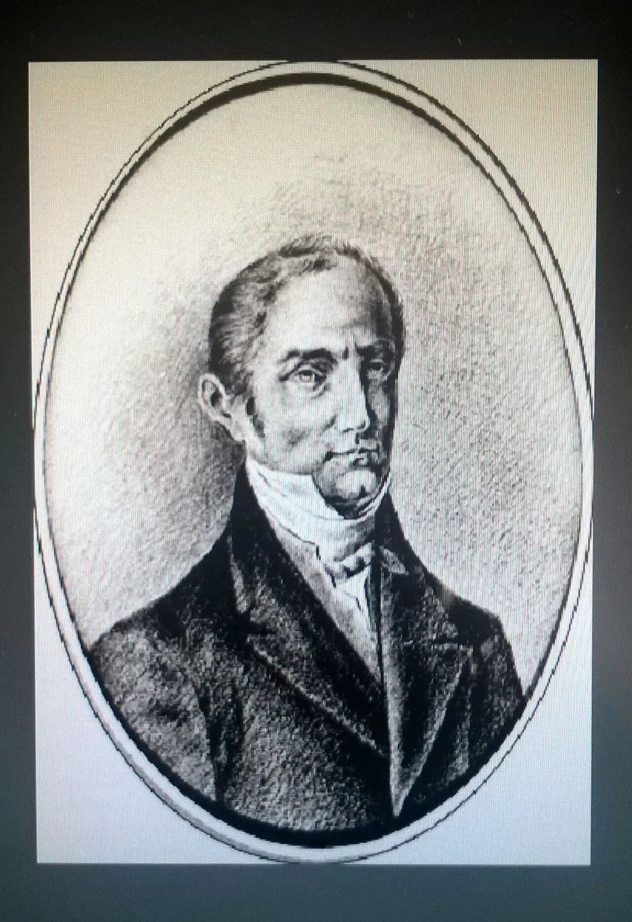 Porträt von Giosuè Sangiovanni (1775–1849) – Gedenkseite