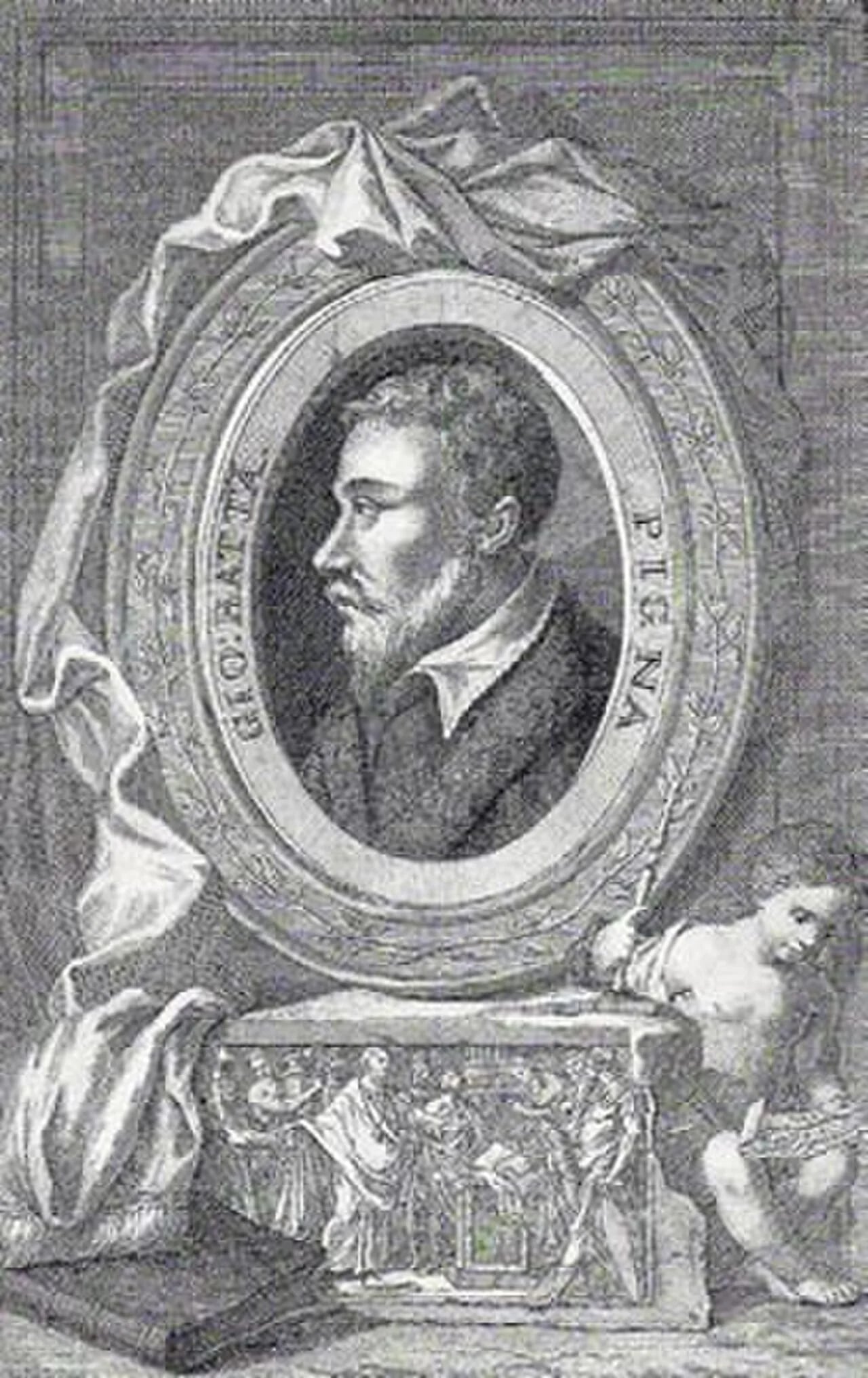 Portrait of Giovan Battista Pigna (1529–1575) – memorial page
