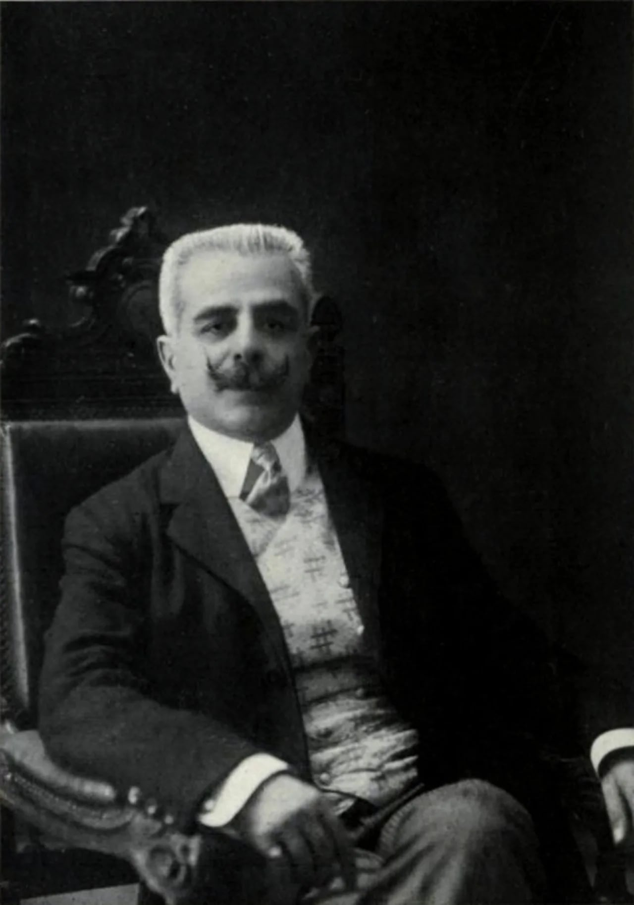 Porträt von Giovanni Alfredo Cesareo (1860–1937) – Gedenkseite