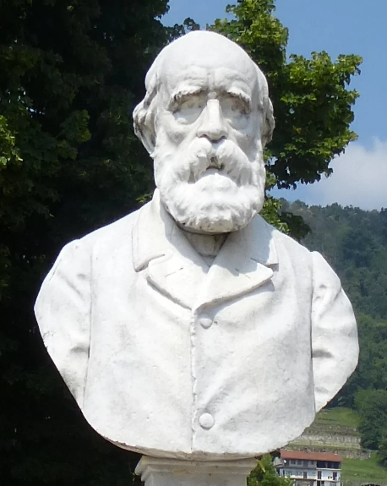 Portrait of Giovanni Flechia (1811–1892) – memorial page