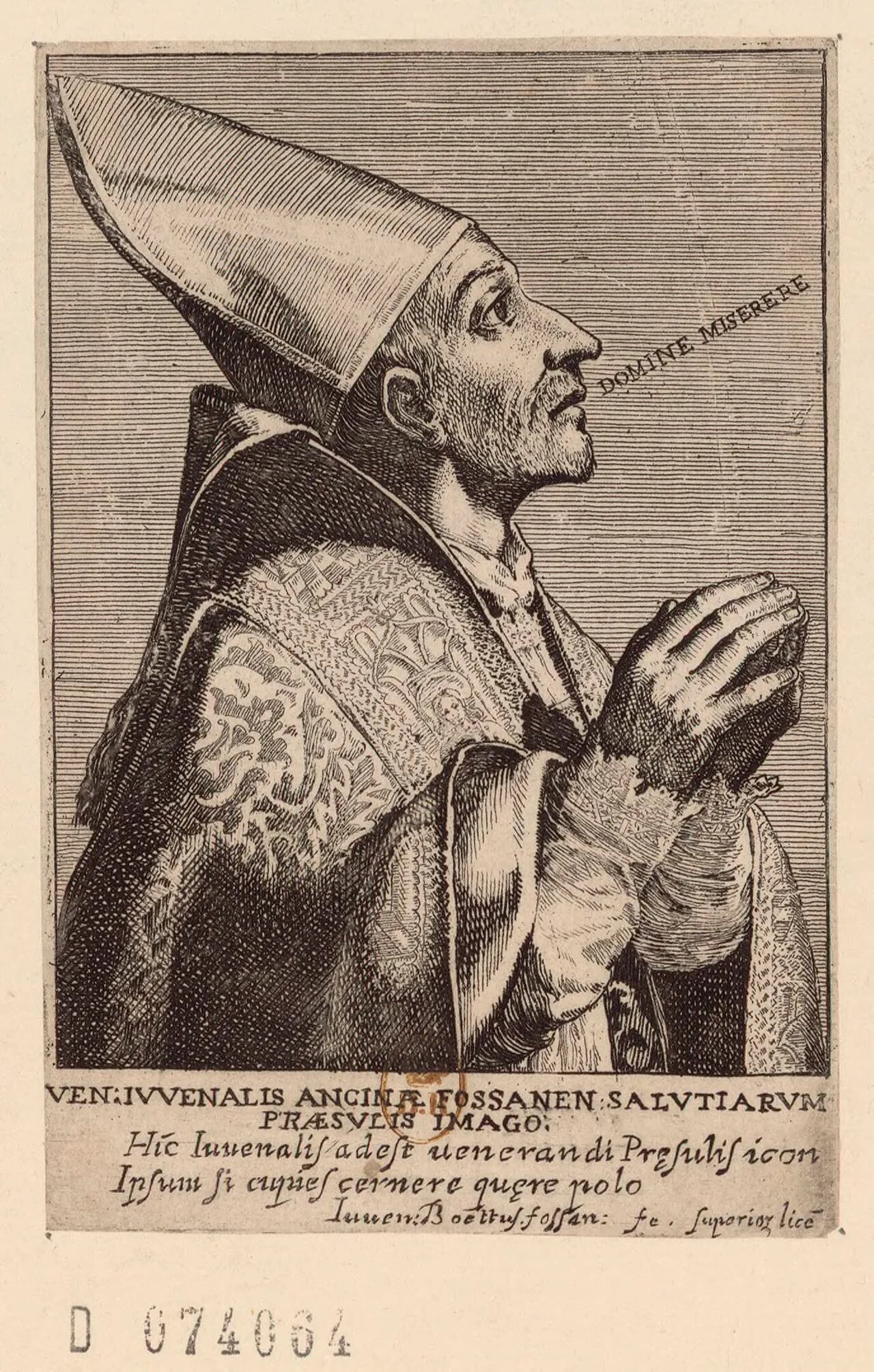Portrait of Johannes Juvenal Ancina (1545–1604) – memorial page
