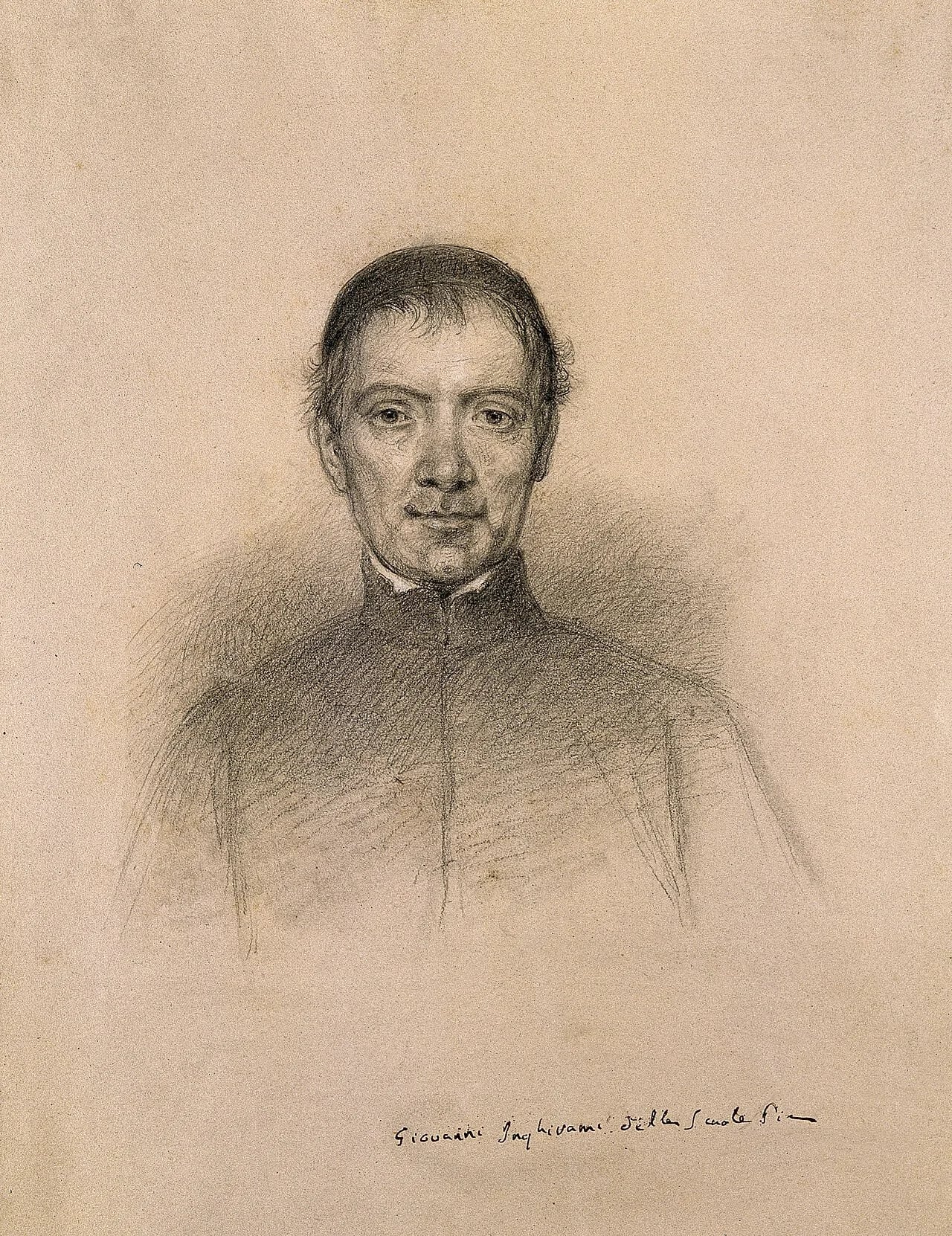 Porträt von Giovanni Inghirami (1779–1851) – Gedenkseite
